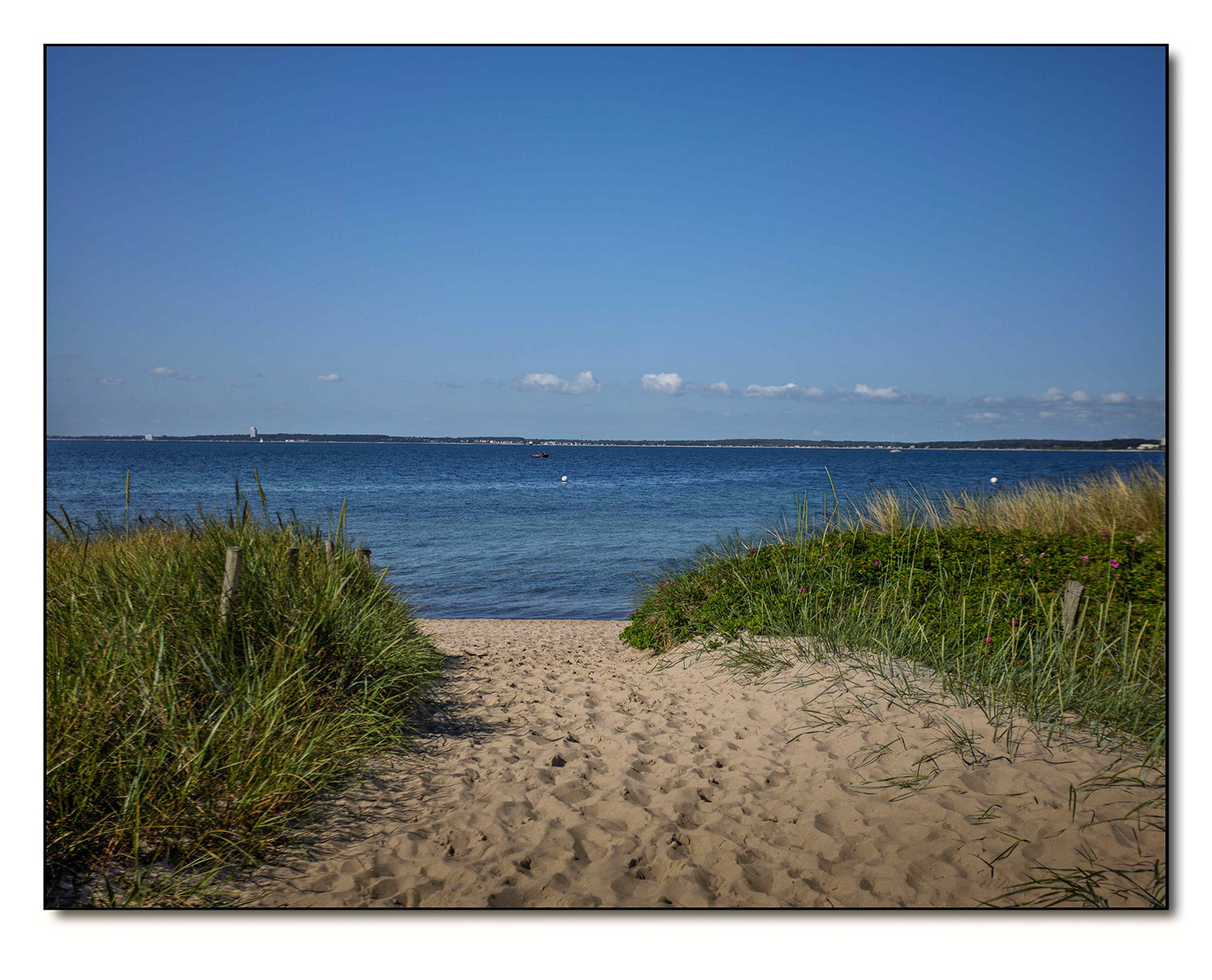 Strandzugang in Pelzerhaken/Holstein 