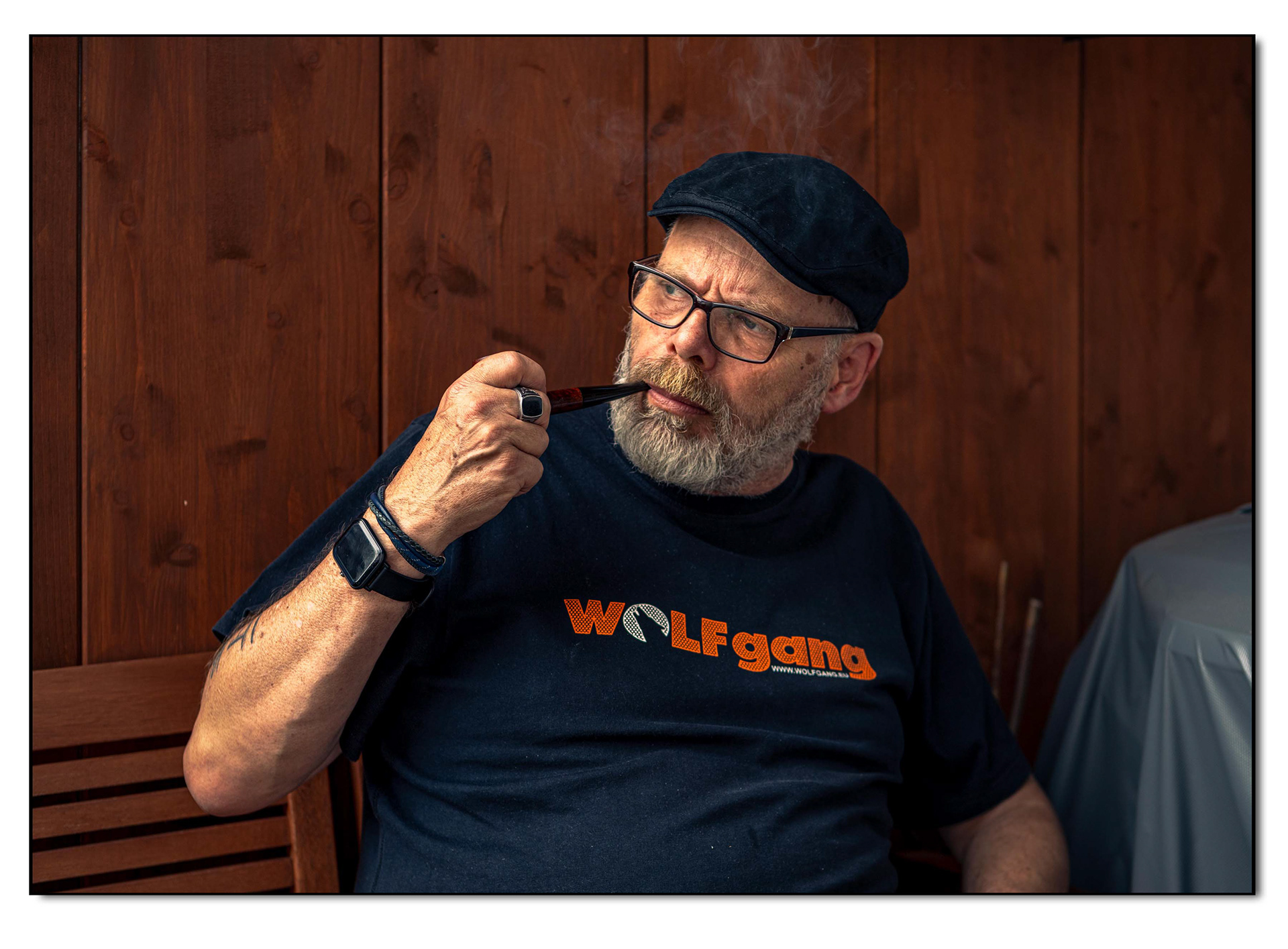 Self with tobaccopipe 16
