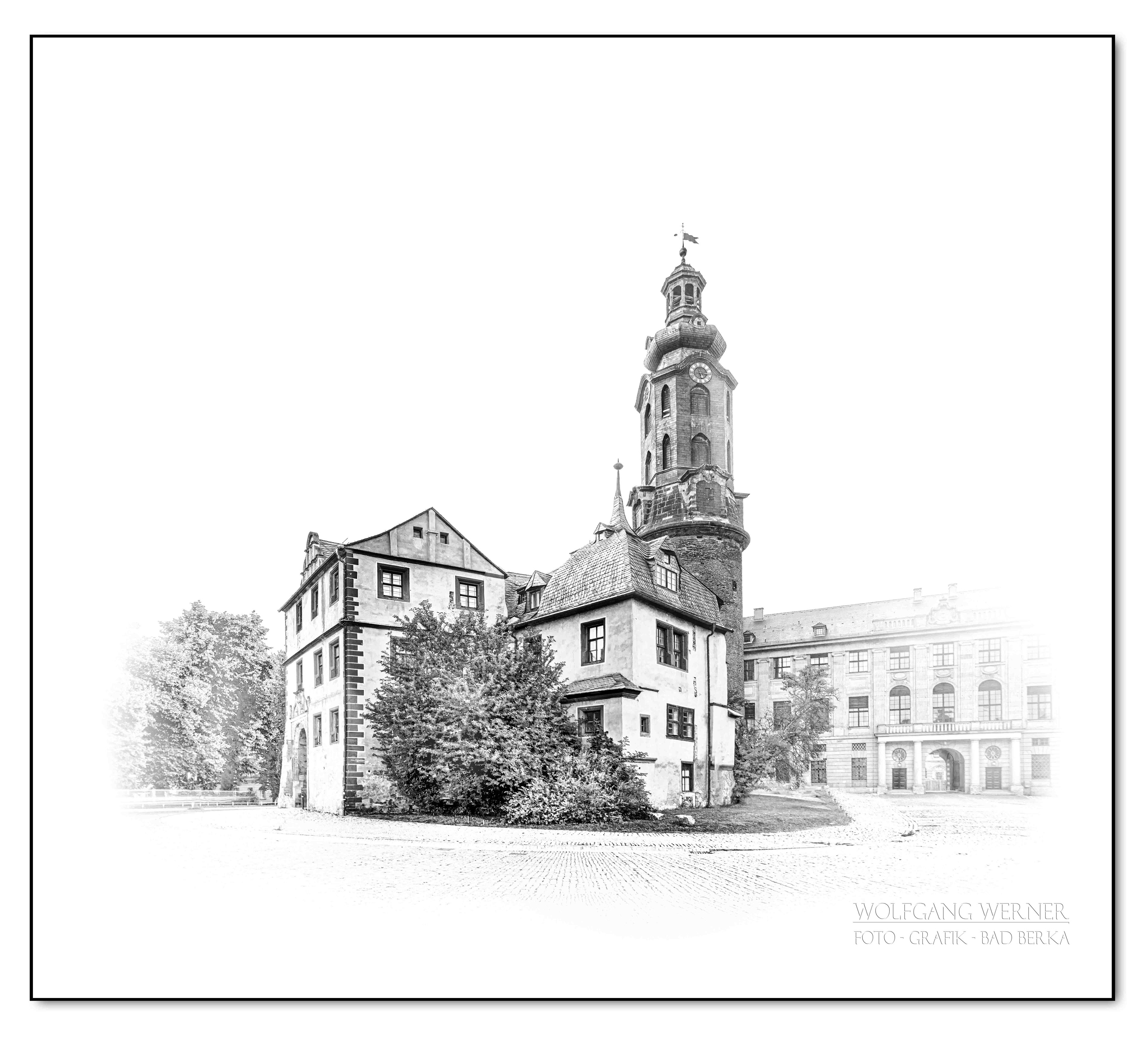 Bastille und Schlossturm Weimar 