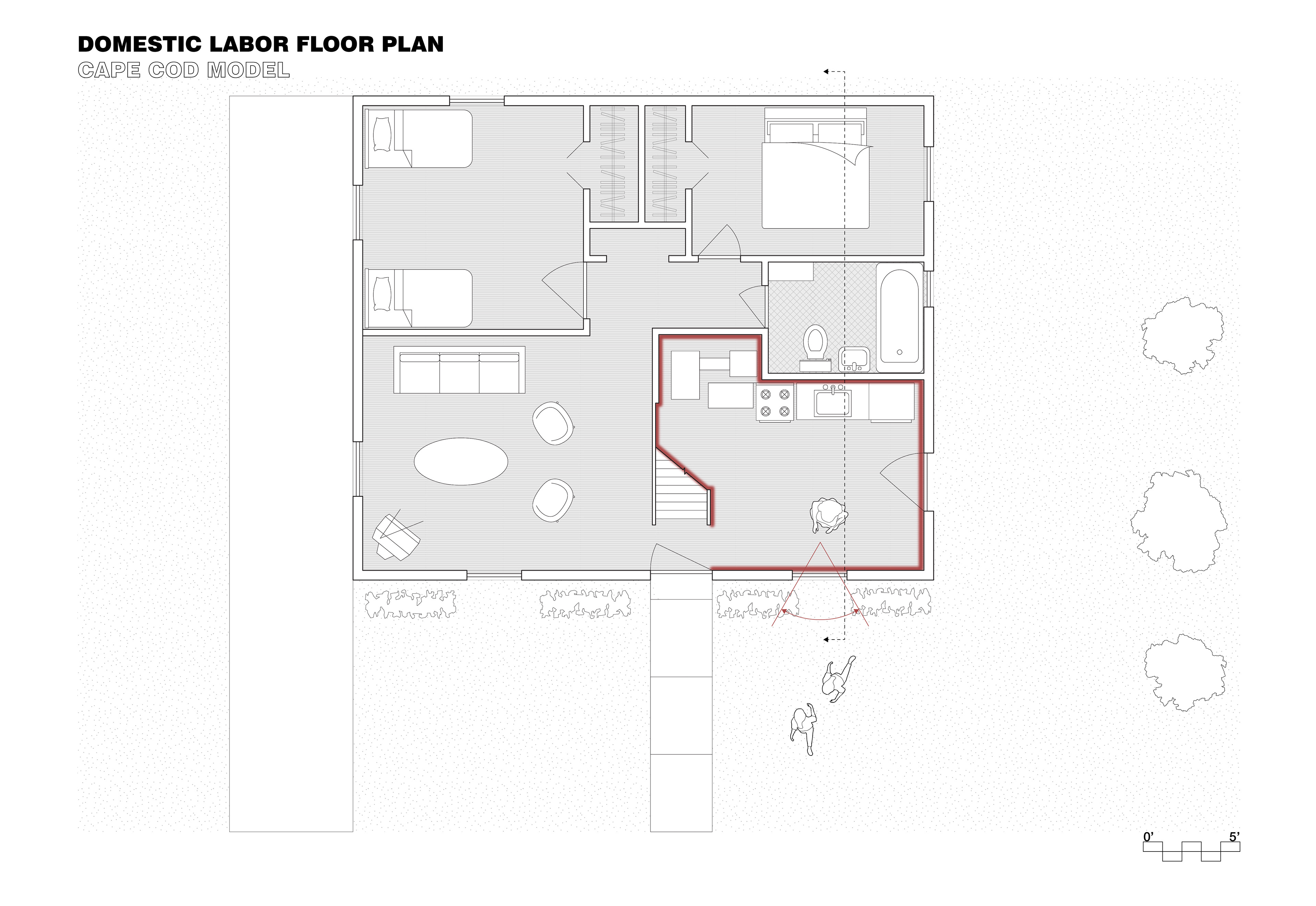 domestic labor critical analysis: floor plan