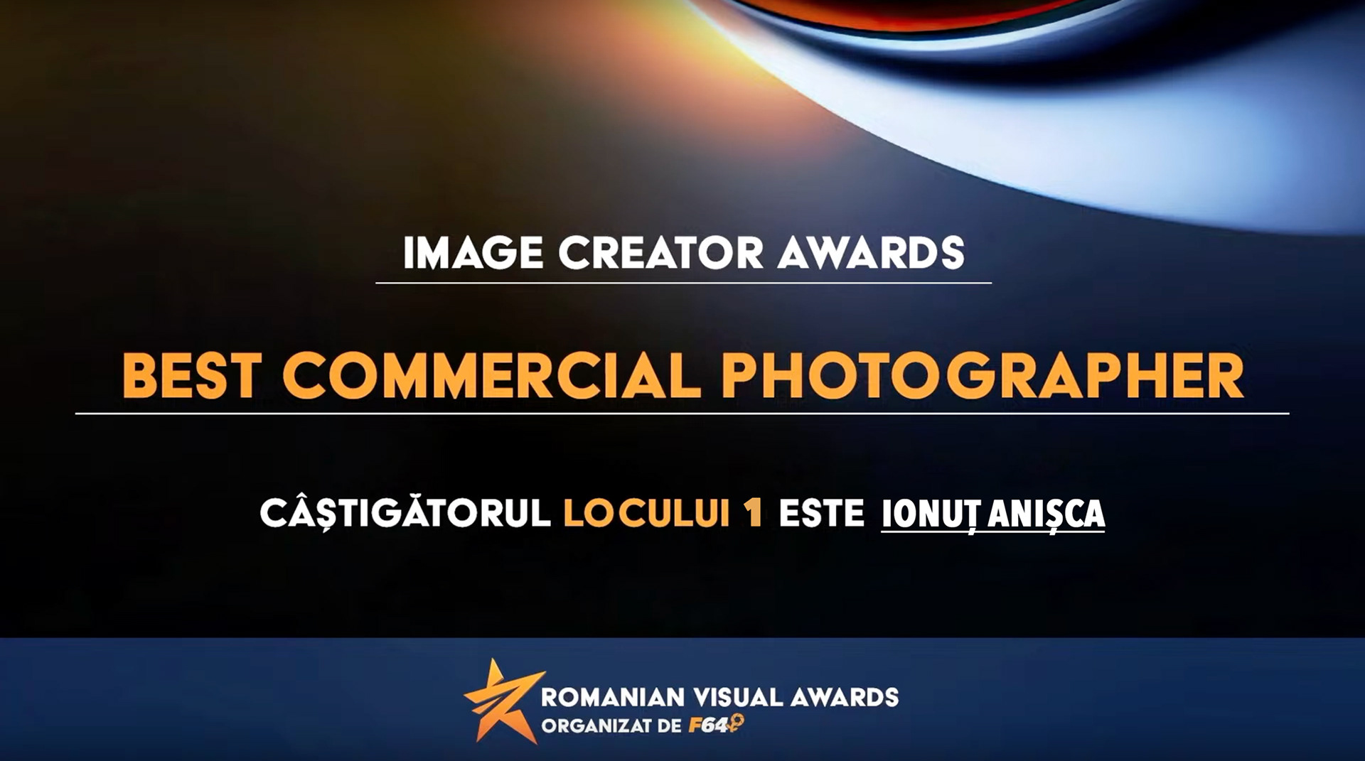 Ionut Anisca Romanian Visual Awards 2024 Best Commercial Photographer