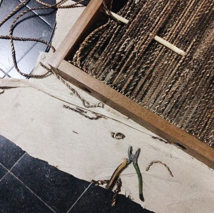 A photo of abaca string