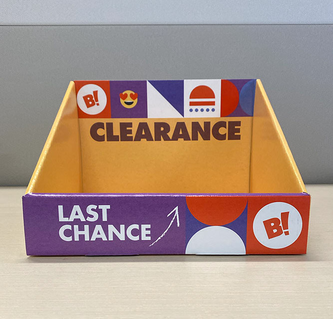 Clearance Tray