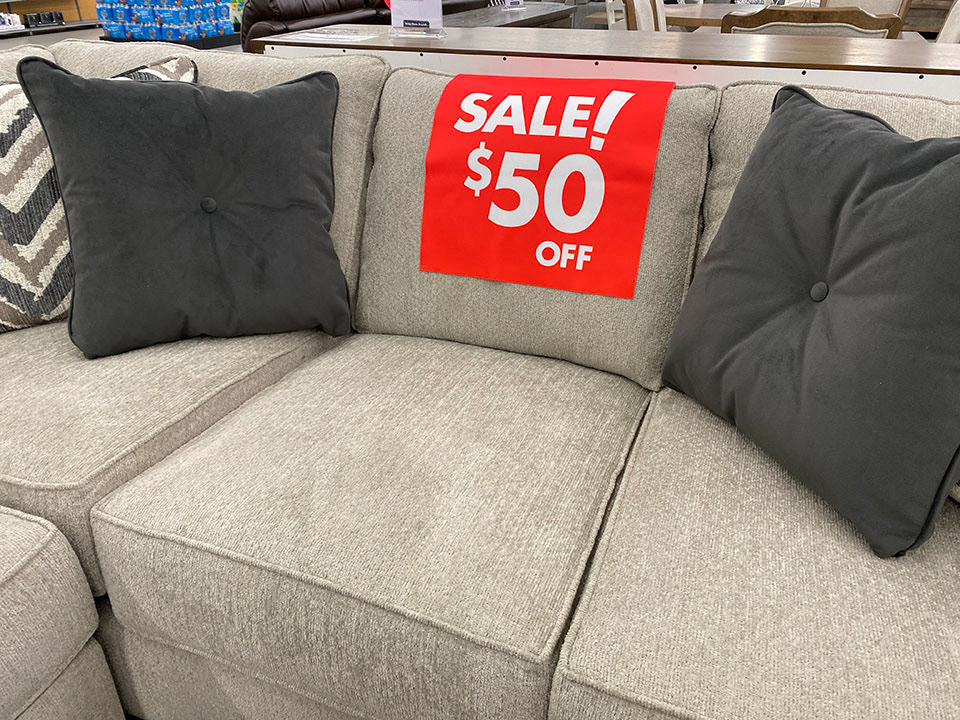 Store Sale Sign