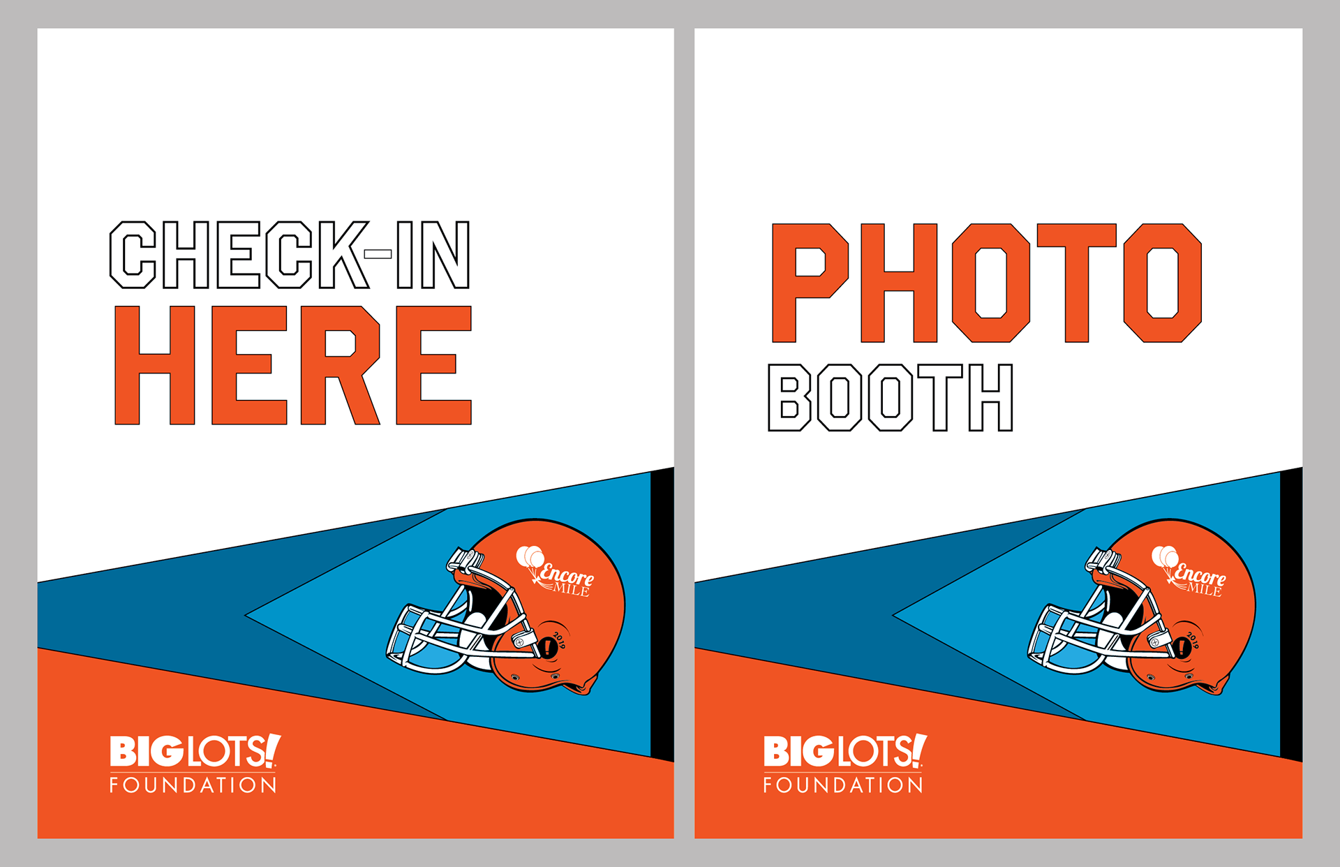 22" x 28" Directional Signs