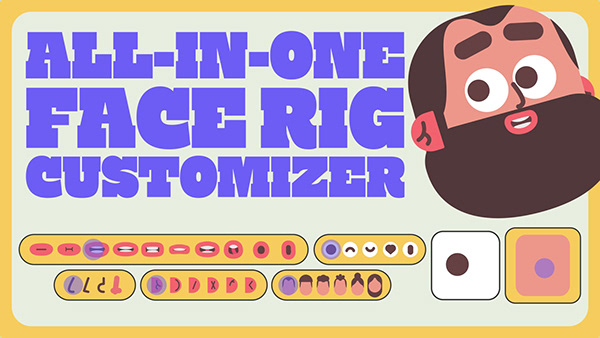 Happy Motion - ALL-IN-ONE FACE RIG CUSTOMIZER