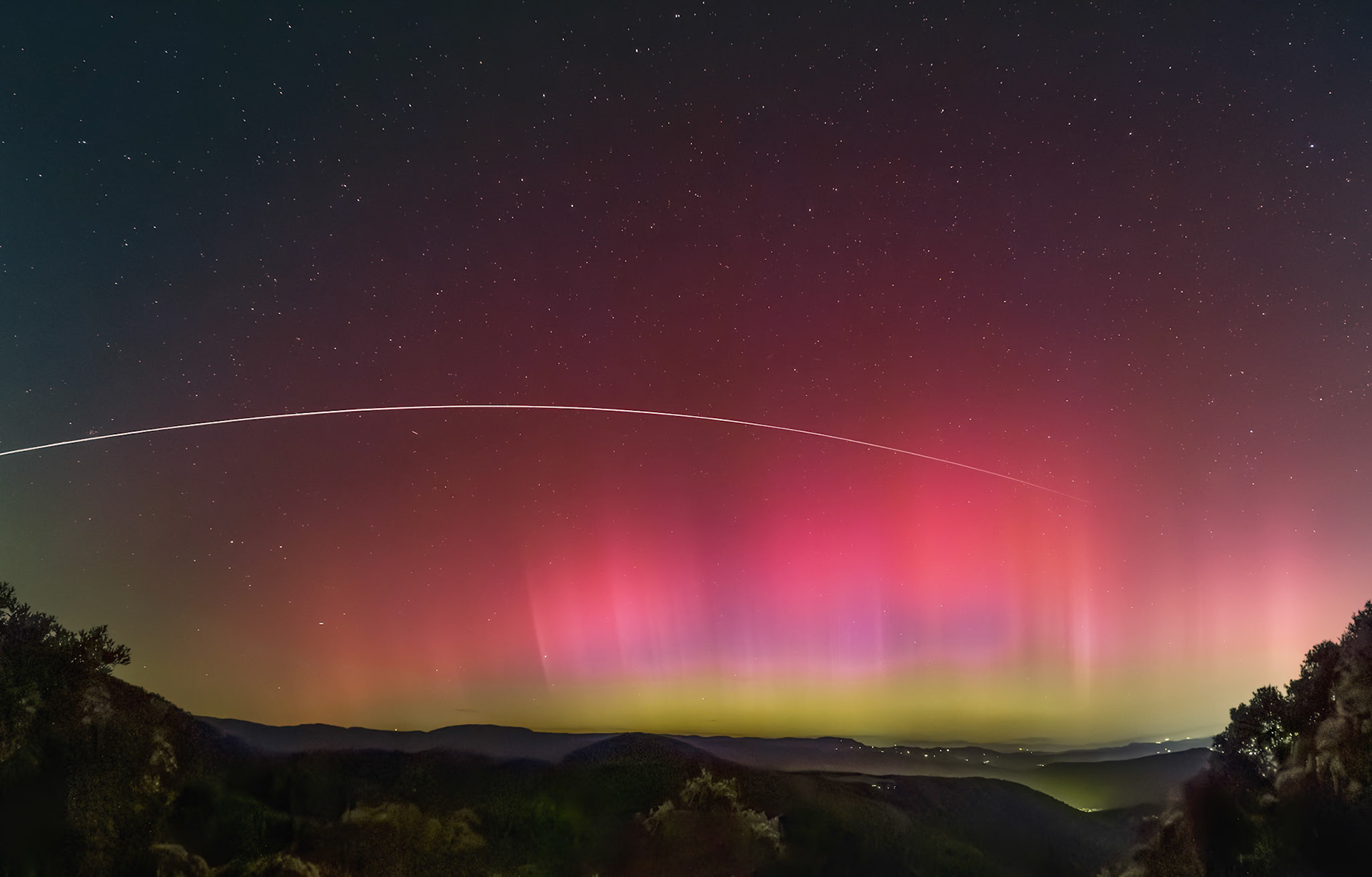 ISS & Aurora Borealis