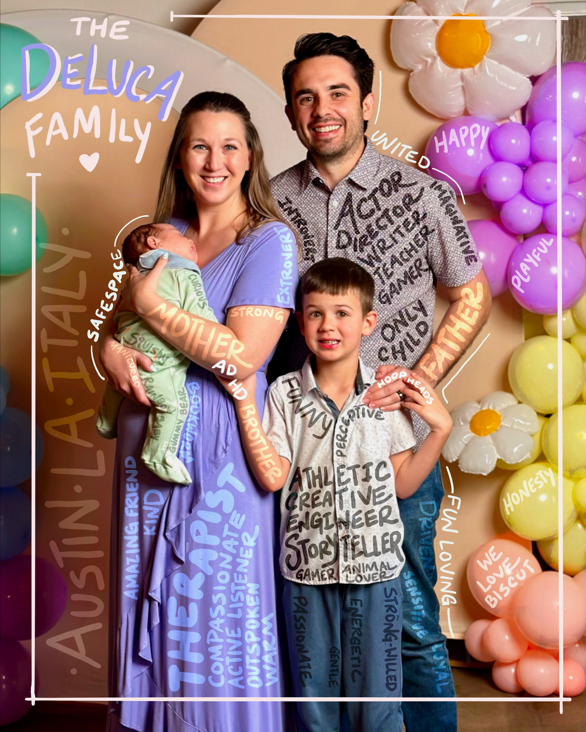 "Joe, Kathleen, Issac, and August"