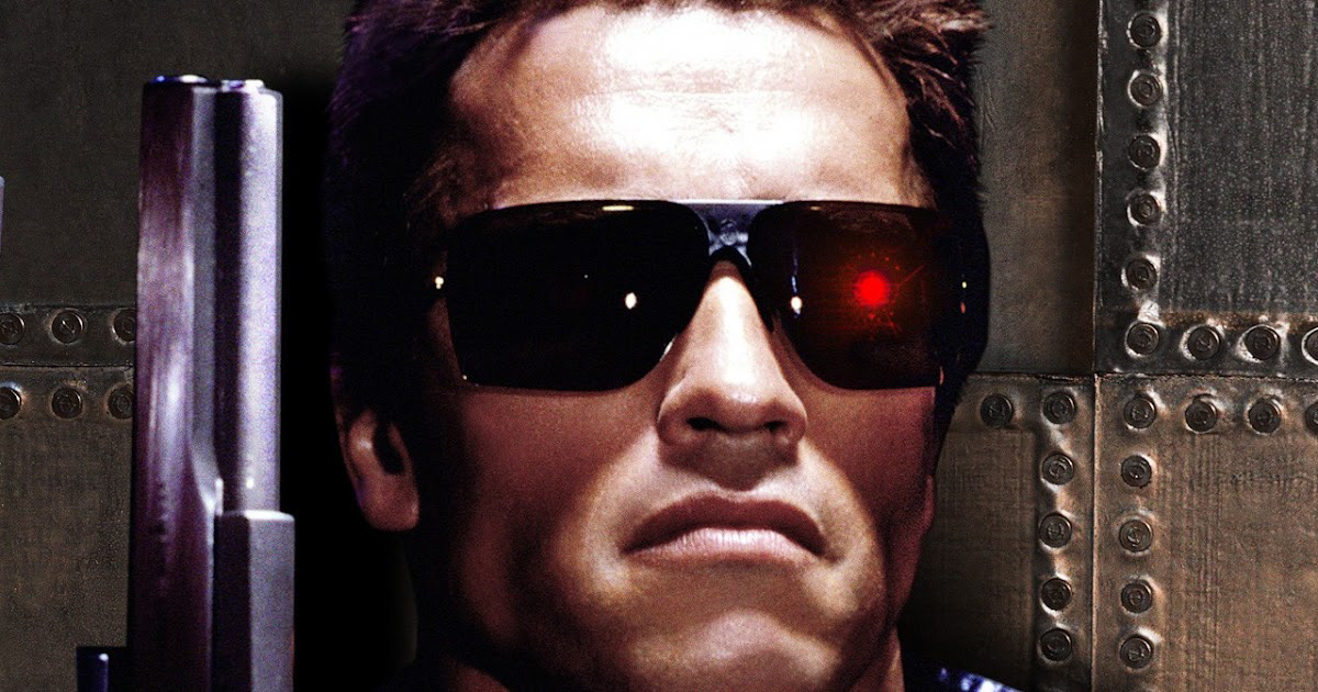 Arnold Schwarzenegger in The Terminator (1984).