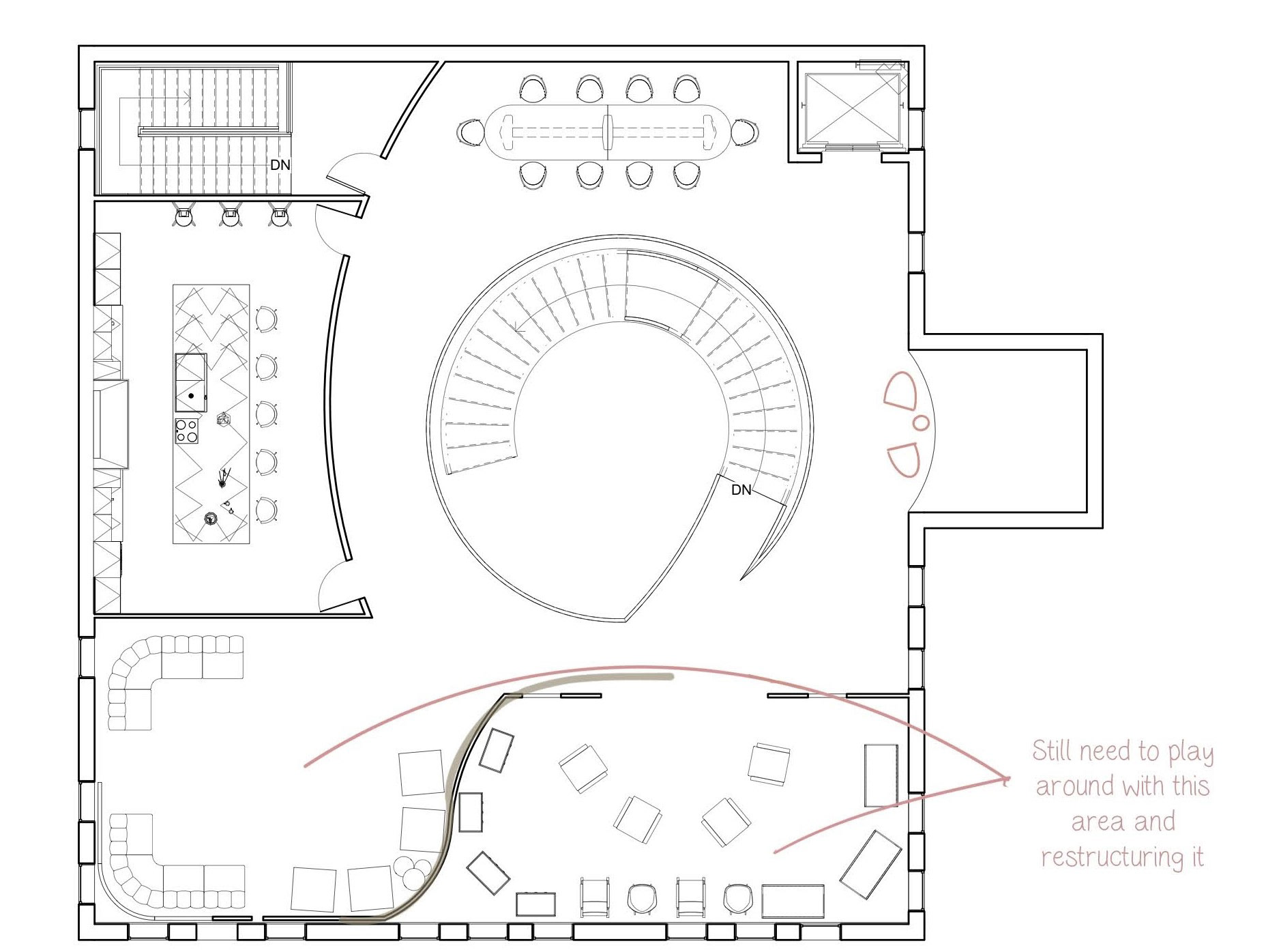 Second Draft Second Floor