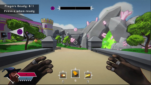 Similar to the crosshair pulse, this class ability screen dynamically changes depending on the class the player selects. This is done by checking the class ID of the player and turning on the correct game object in the hierarchy. 