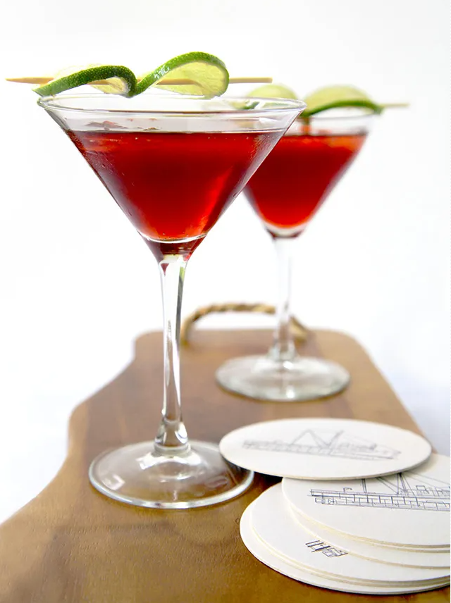 Cocktails created and styled for blog and social posts