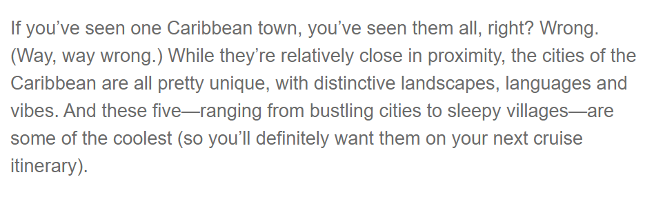 Excerpt of Orbitz blog post