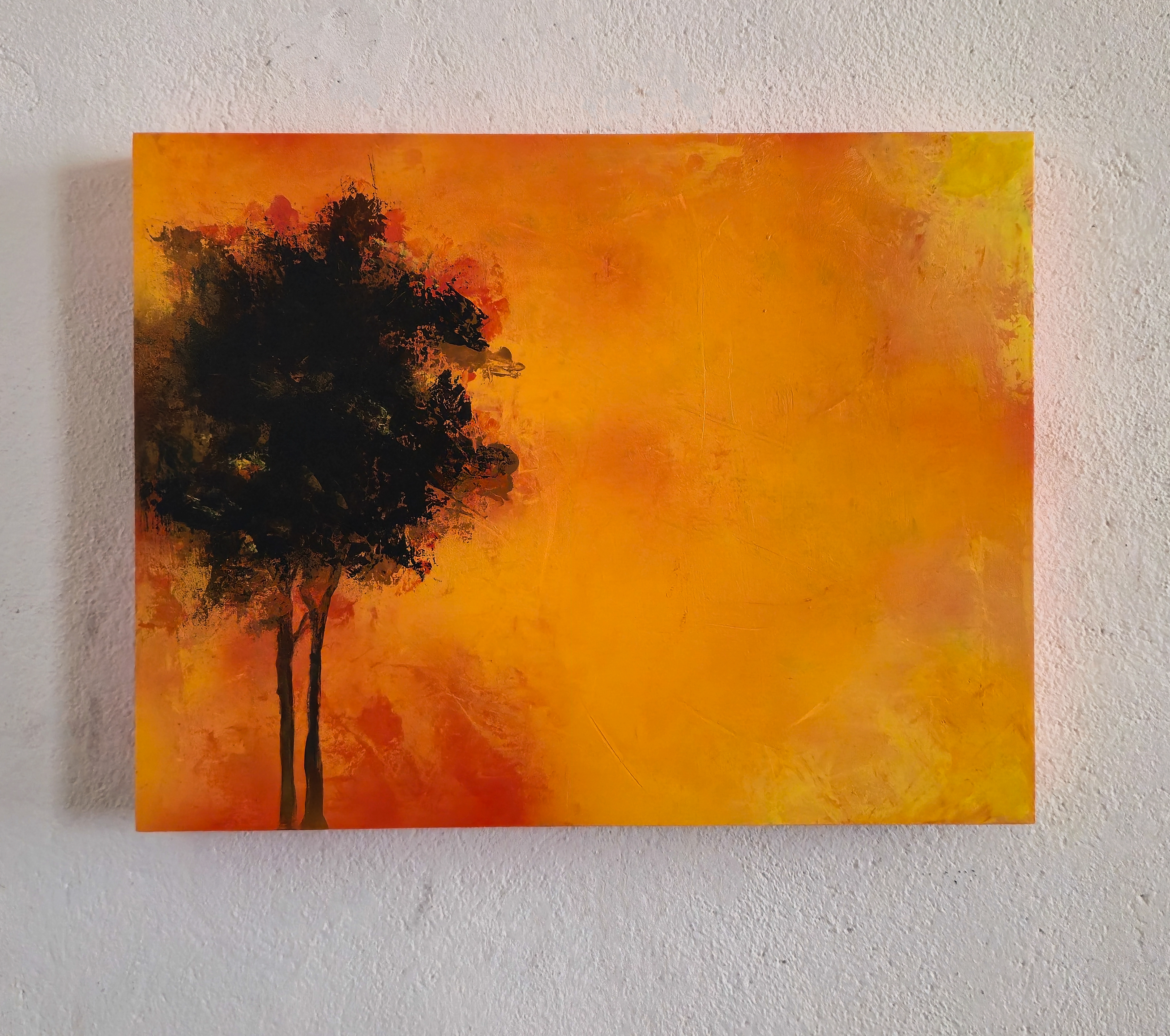 Murmurous - Indian Summer. Silk Screen print/with frame Size: 50 x 40 cm.