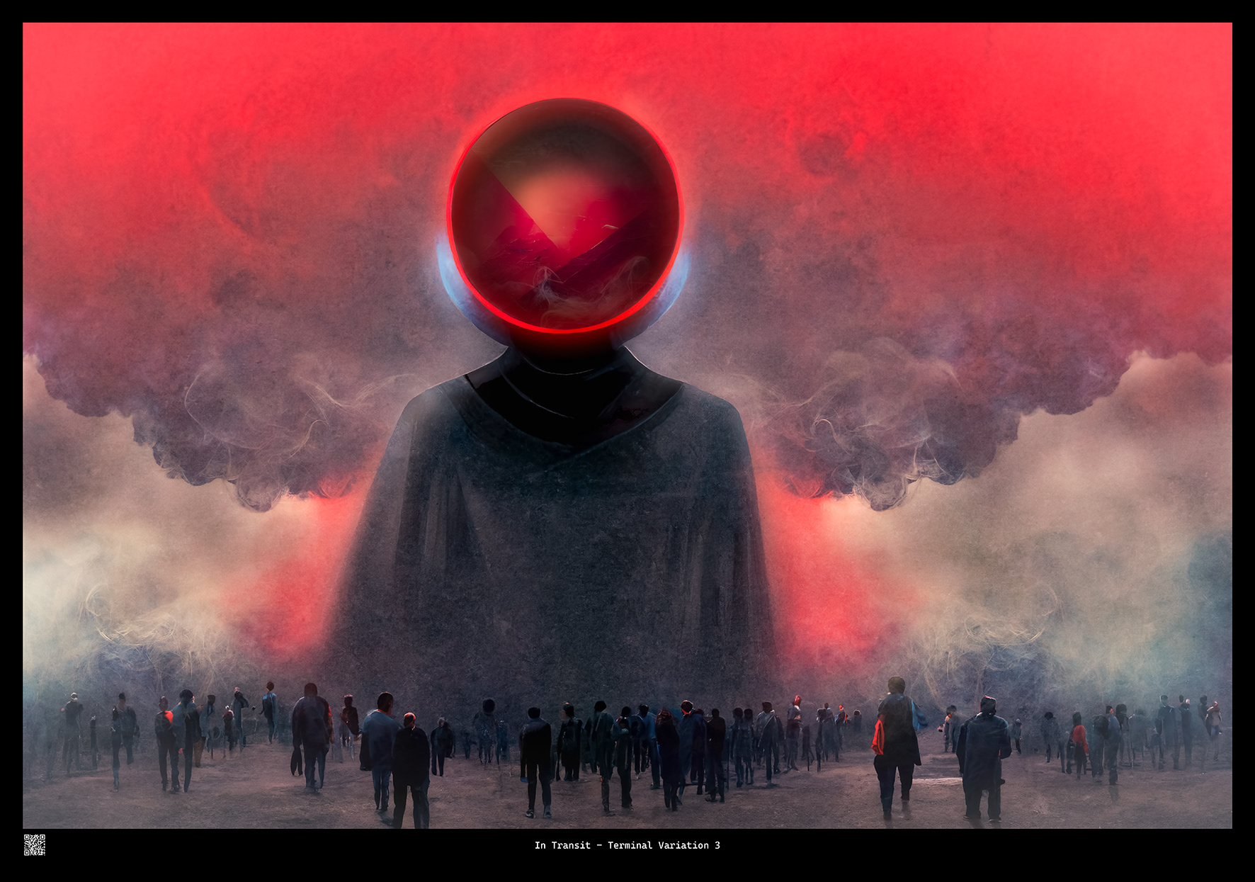 Title: In Transit - Terminal Variation 3. D.G.A. work from the AI&I- series. About the print: D.G.A. prints Limited Edition of only 1 print! Printed on Hahnemühle Photo Luster 260gsm. Size 83 x 58 cm. All prints are individually signed and numbered. Price: 5000,- NOK