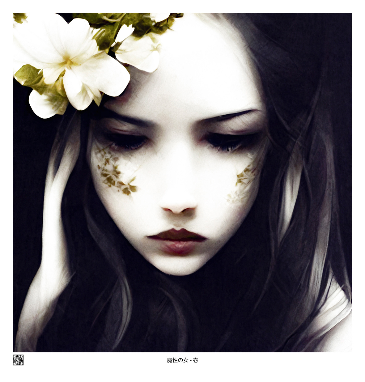 Title: 魔性の女 - 壱. D.G.A. work from the AI&I series. About the print: D.G.A. prints Limited Edition of only 5 prints! Printed on Carson Infinity Rag Photographique 310gsm - Size 43 x 45 cm. All prints are individually signed and numbered. Price: 2500,- NOK