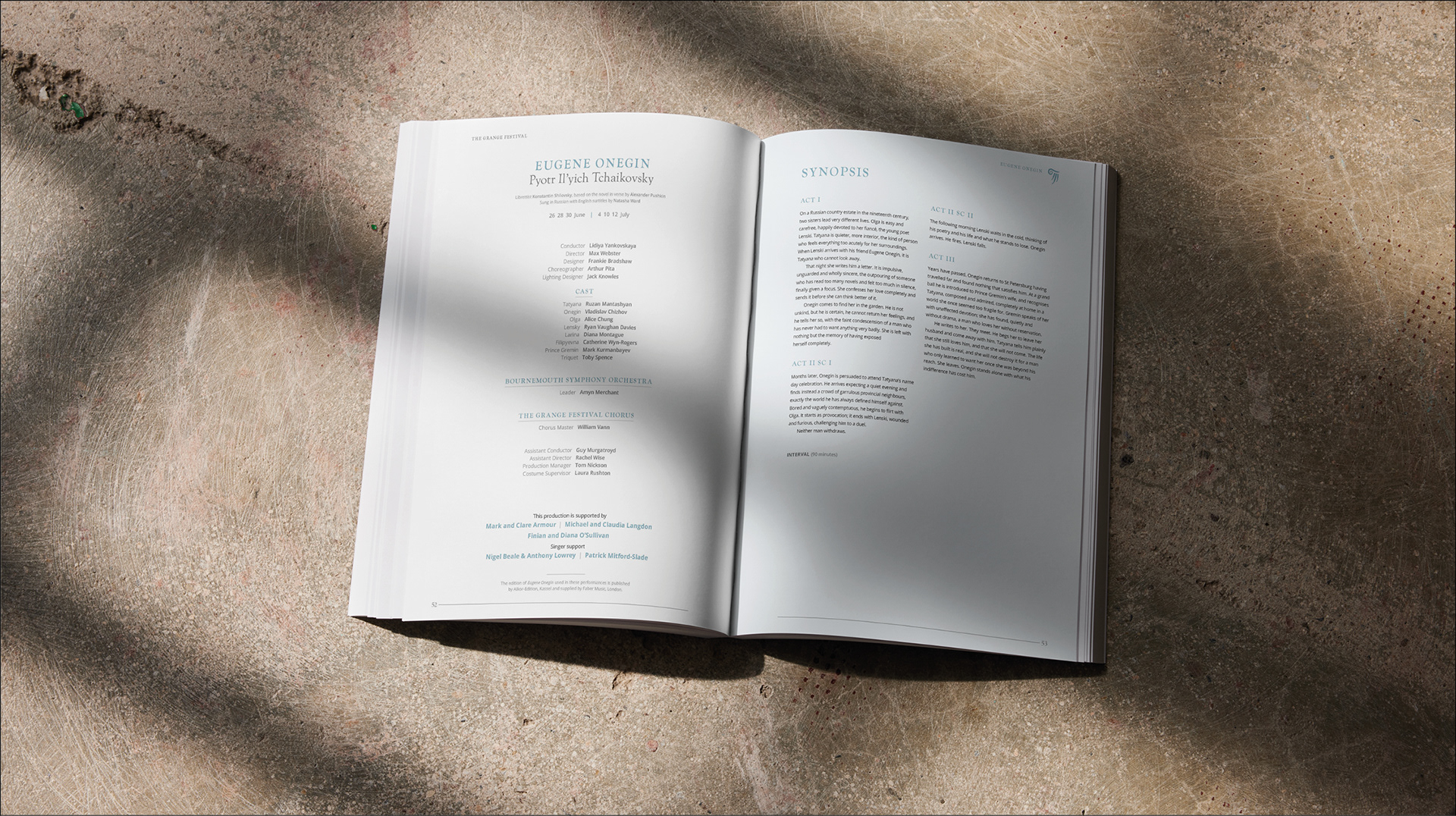 The Grange Festival - 2026 Season Programme
