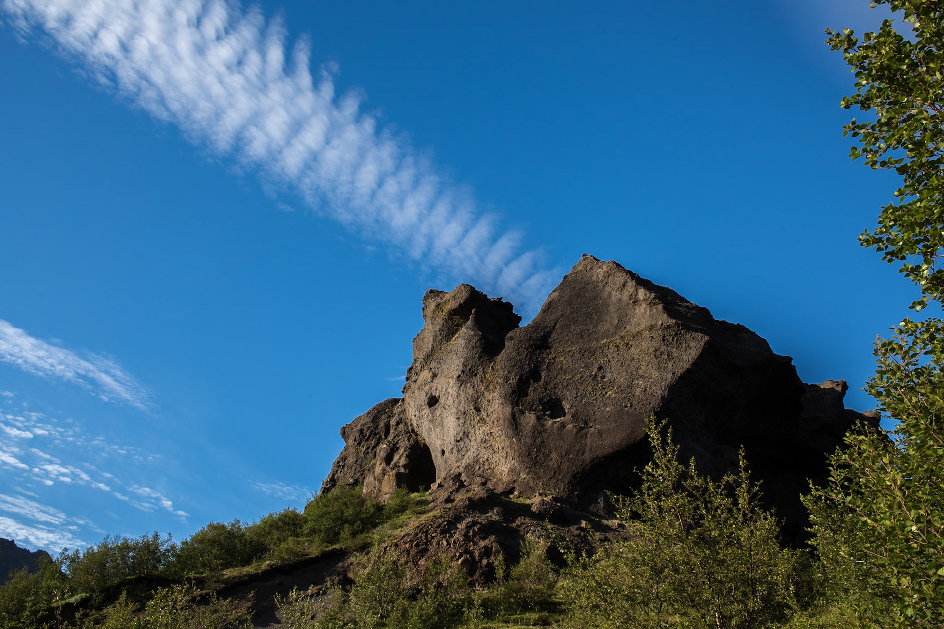 ©SVANA Eystri hattur, a rock that can take on the form of different creatures, depending on the imagination.