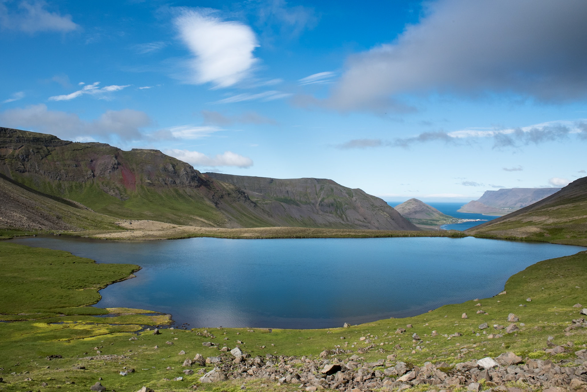 Dýrafjörður- Ausiuvatn.A new perspective of my birthplace.