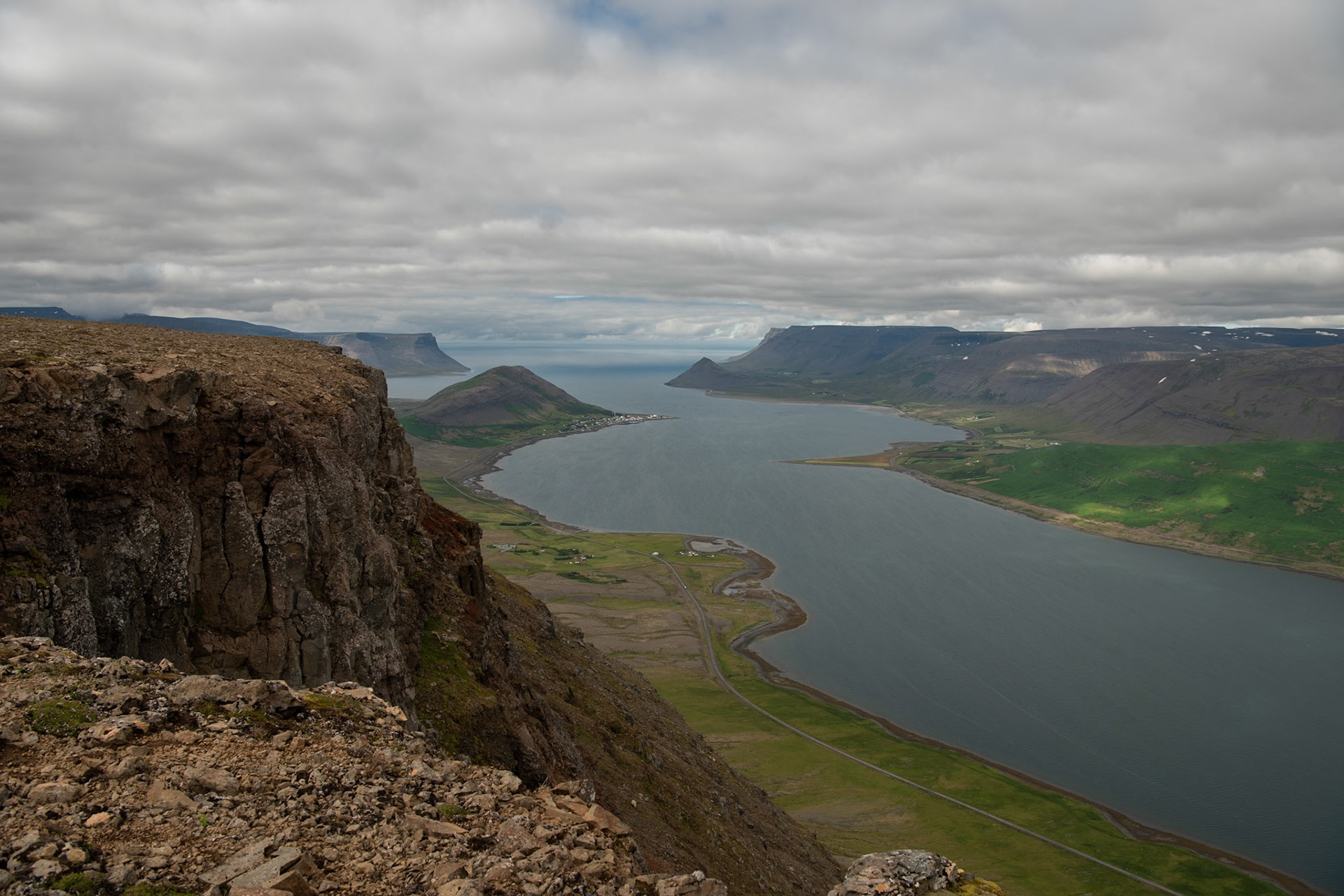 Dýrafjörður seen from Ausufjall.