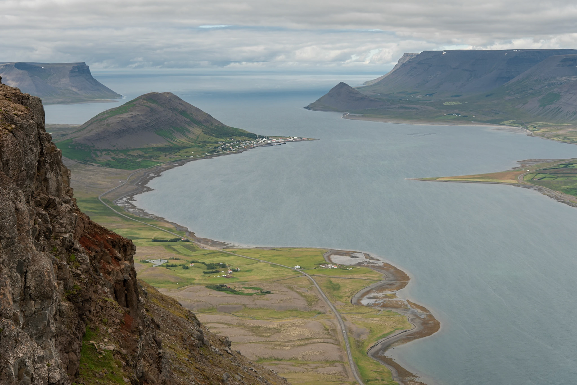 Dýrafjörður seen from Ausufjall.