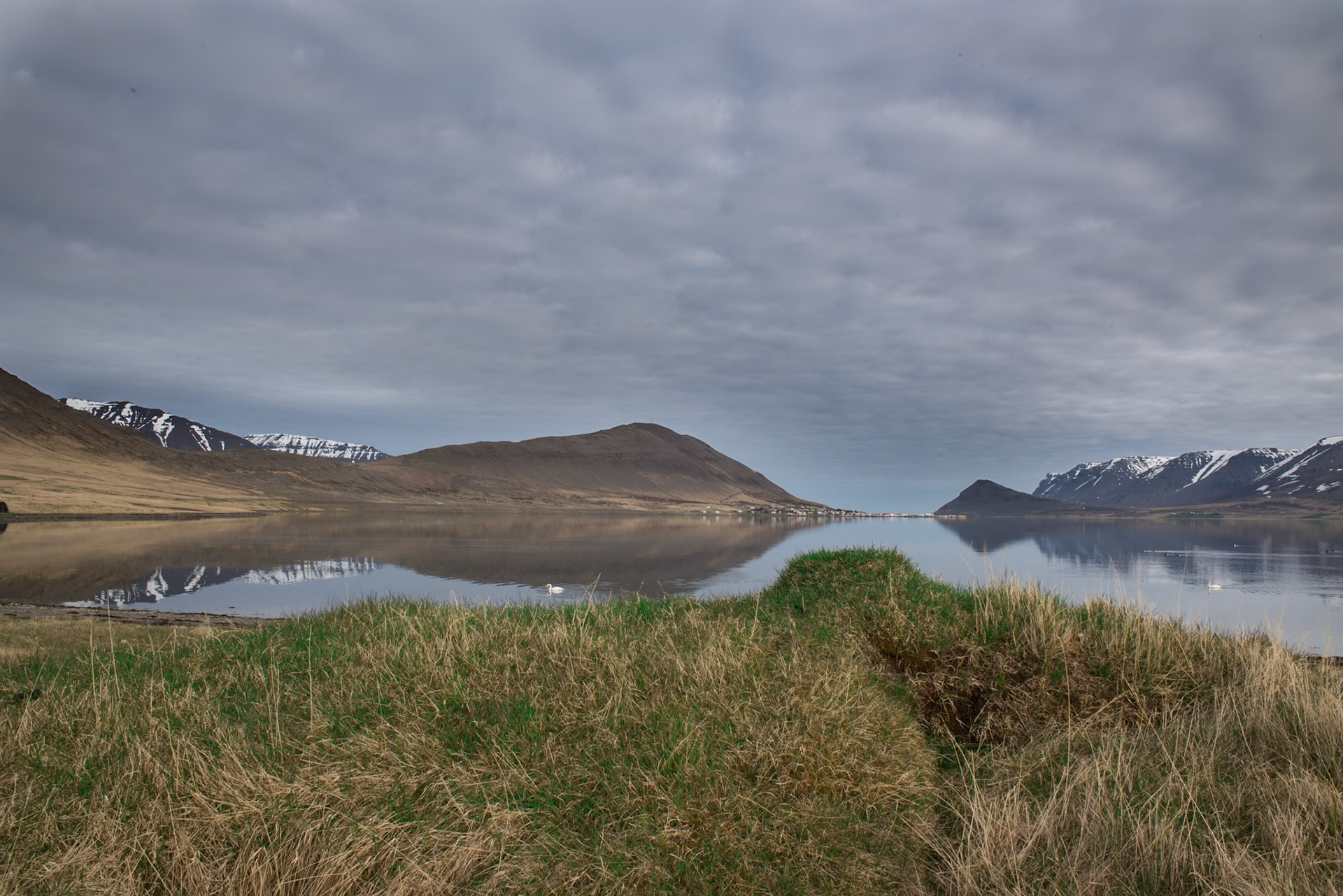©SVANA From Dýrafjörður, the fjord where I was born. The two mountains form a door to the fjord. The name is considered to have been Dyrafjörður, meaning the fjord with doors.