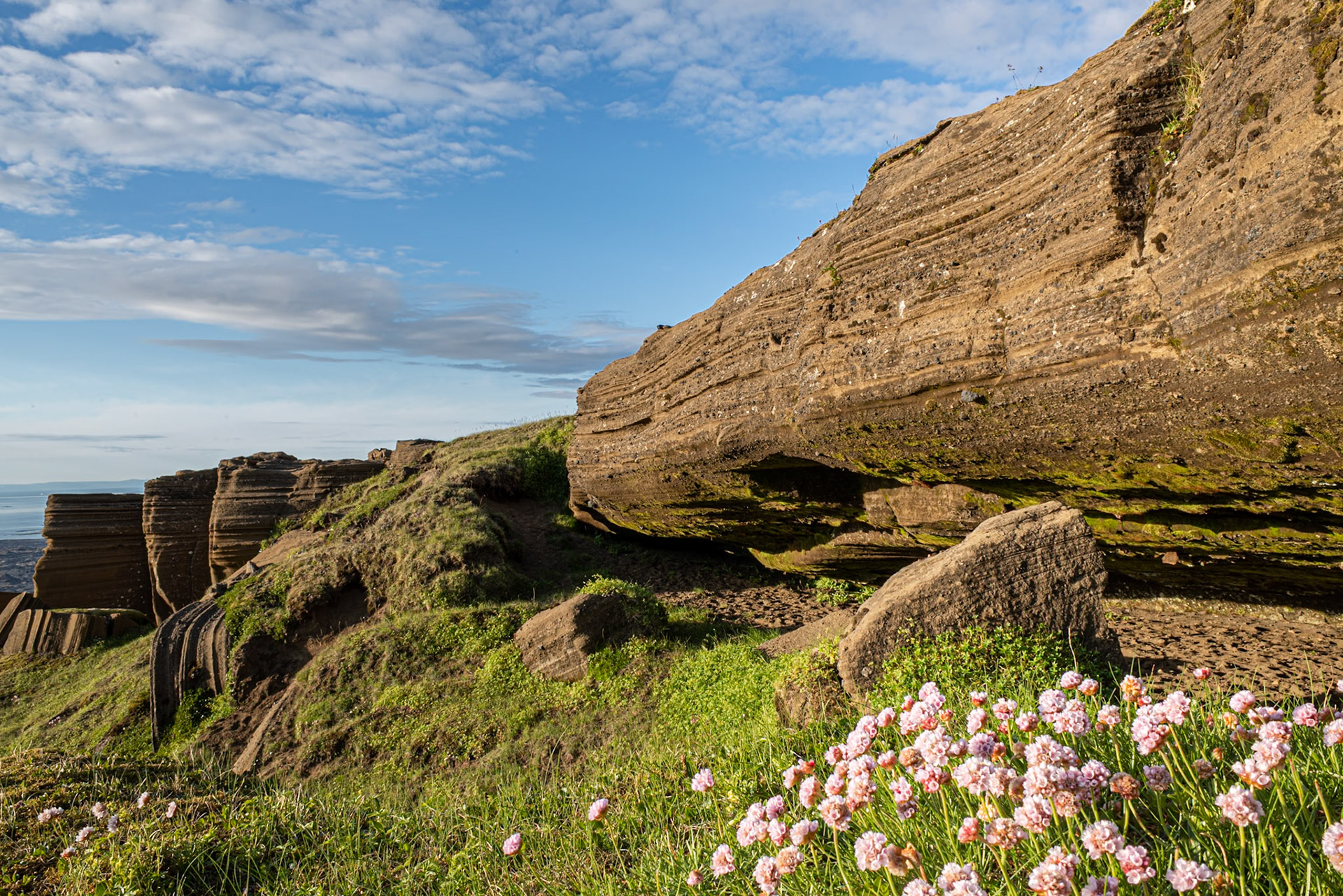 Snæfellsnes -Weathered rocks.