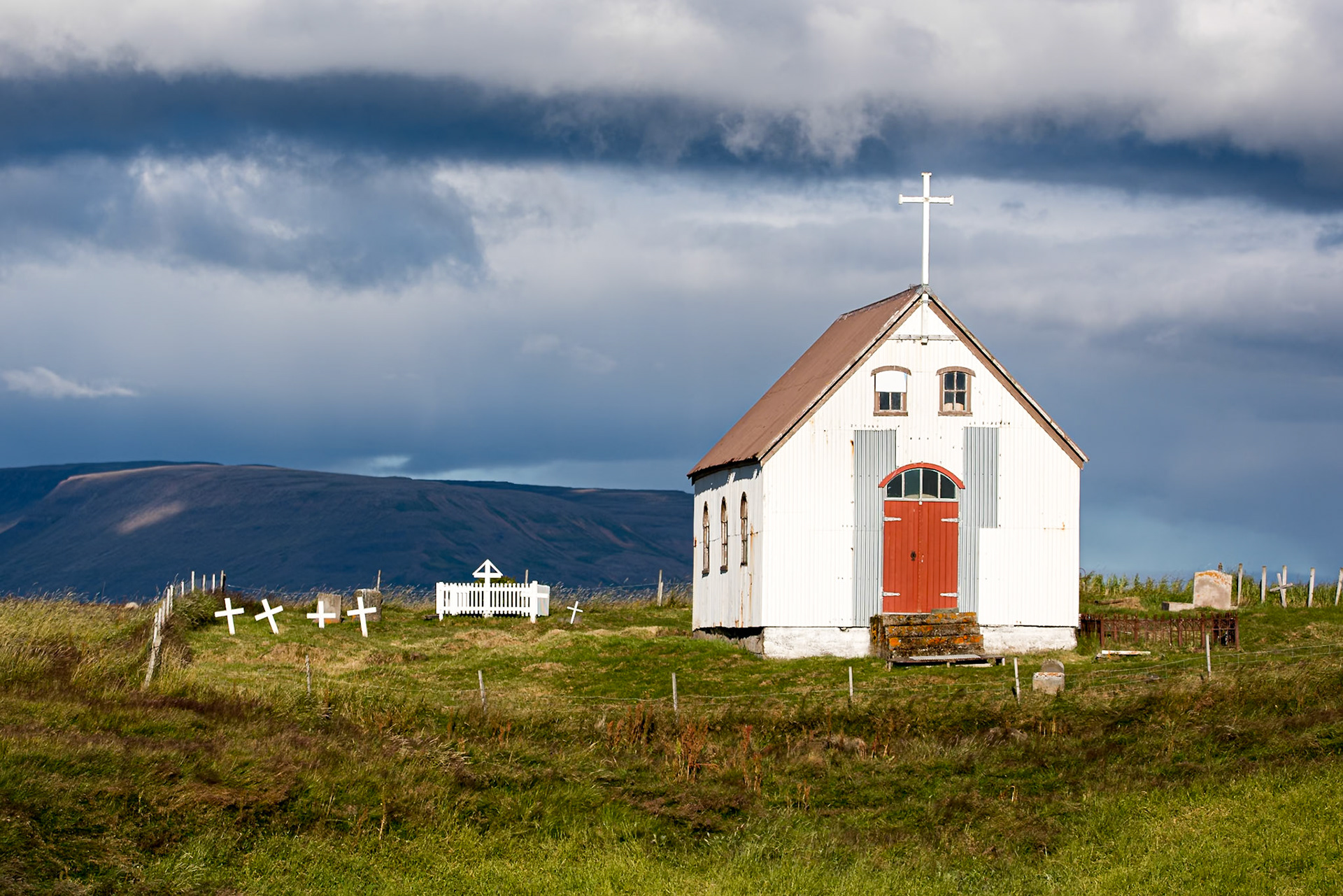 ©SVANA An old protected church at very remote place in West Iceland.