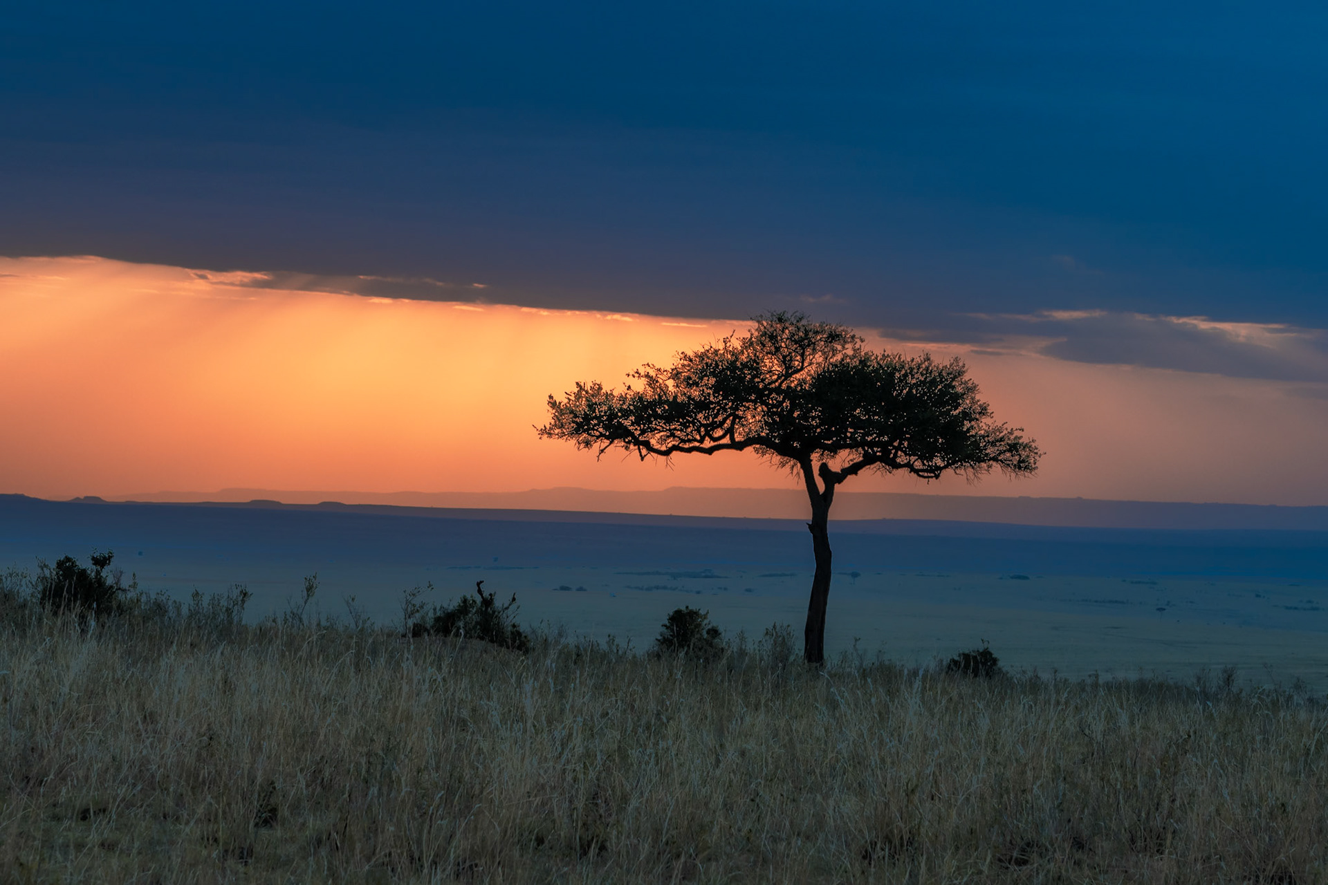 Sunset in Kenya