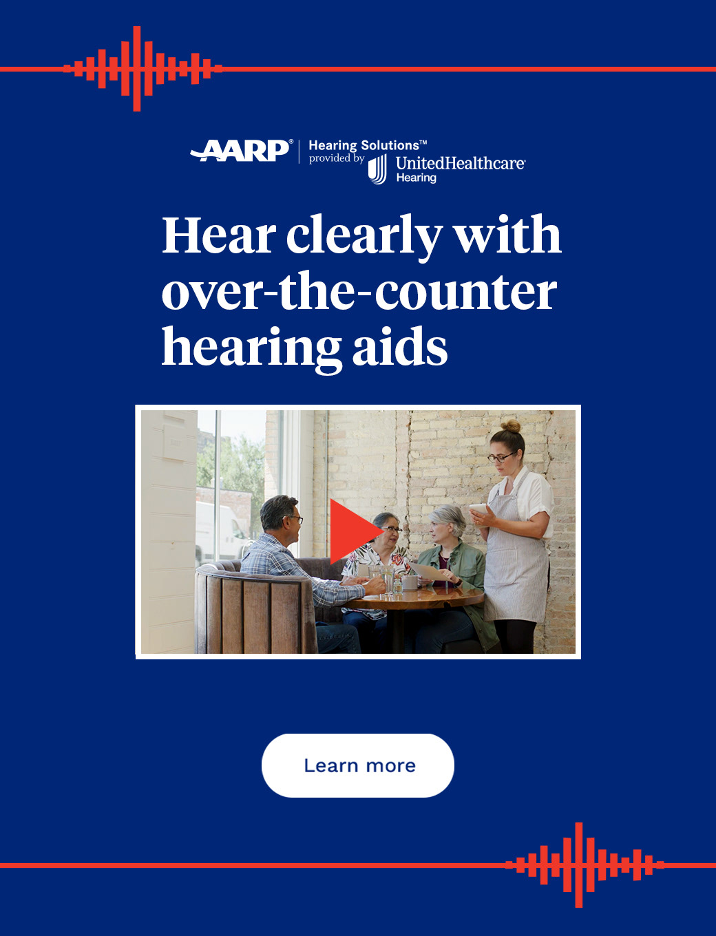 Full page take-over ad (Mobile)