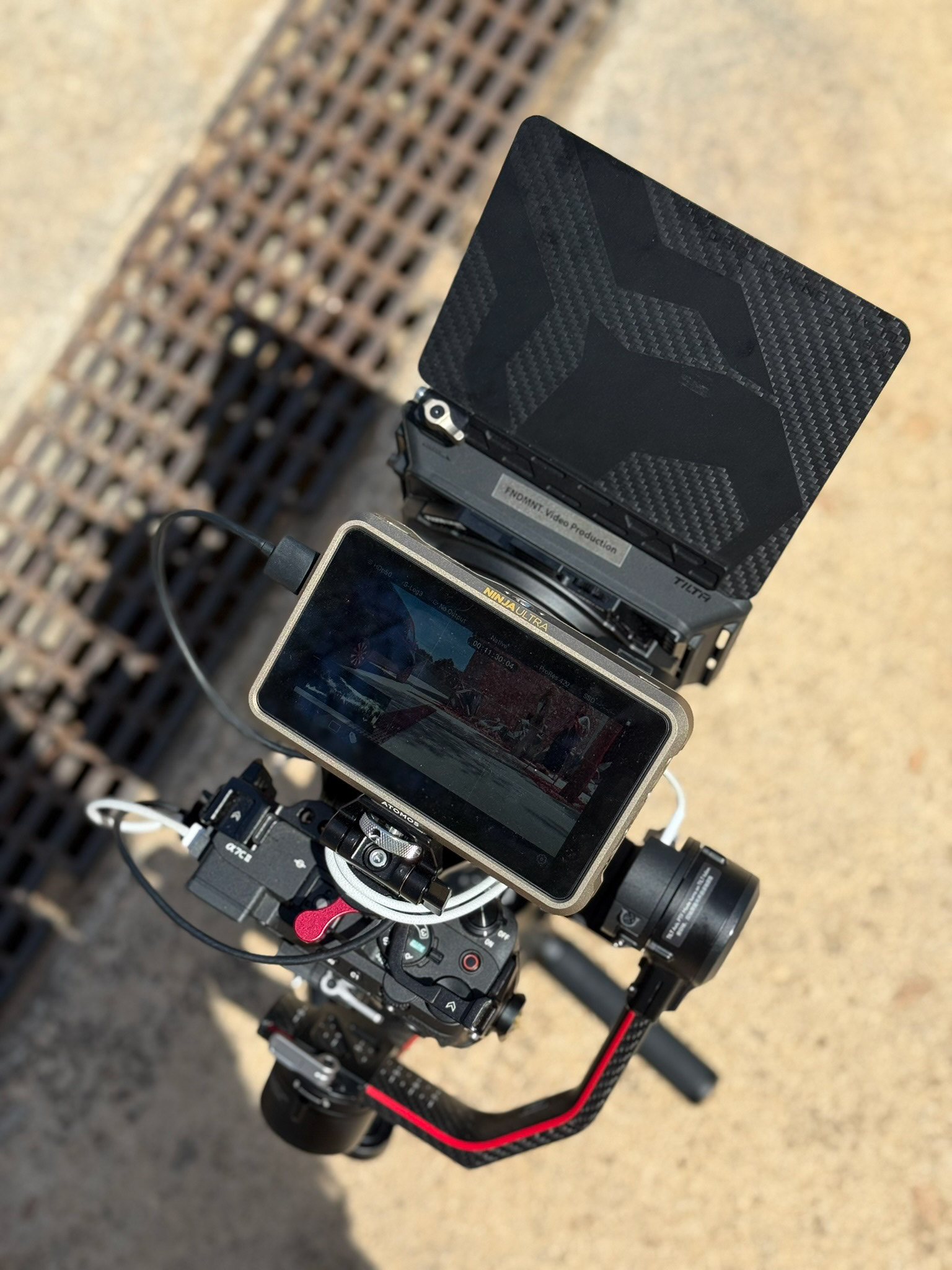 Setup DJI Ronin | Sony FF Camera | Atomos Recorder