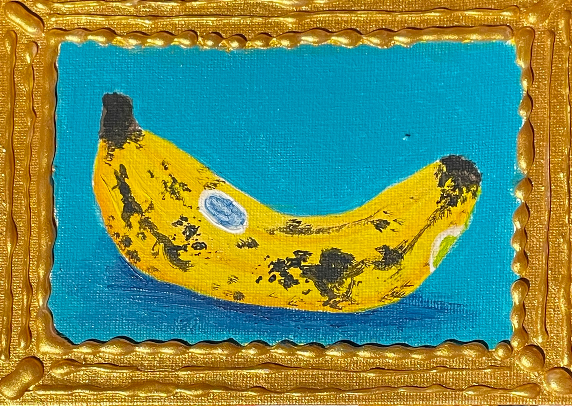 acrylic and hot glue