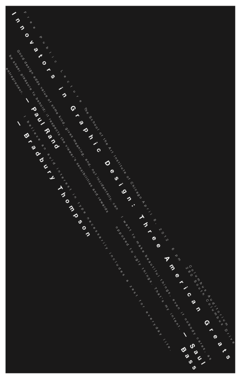 poster design