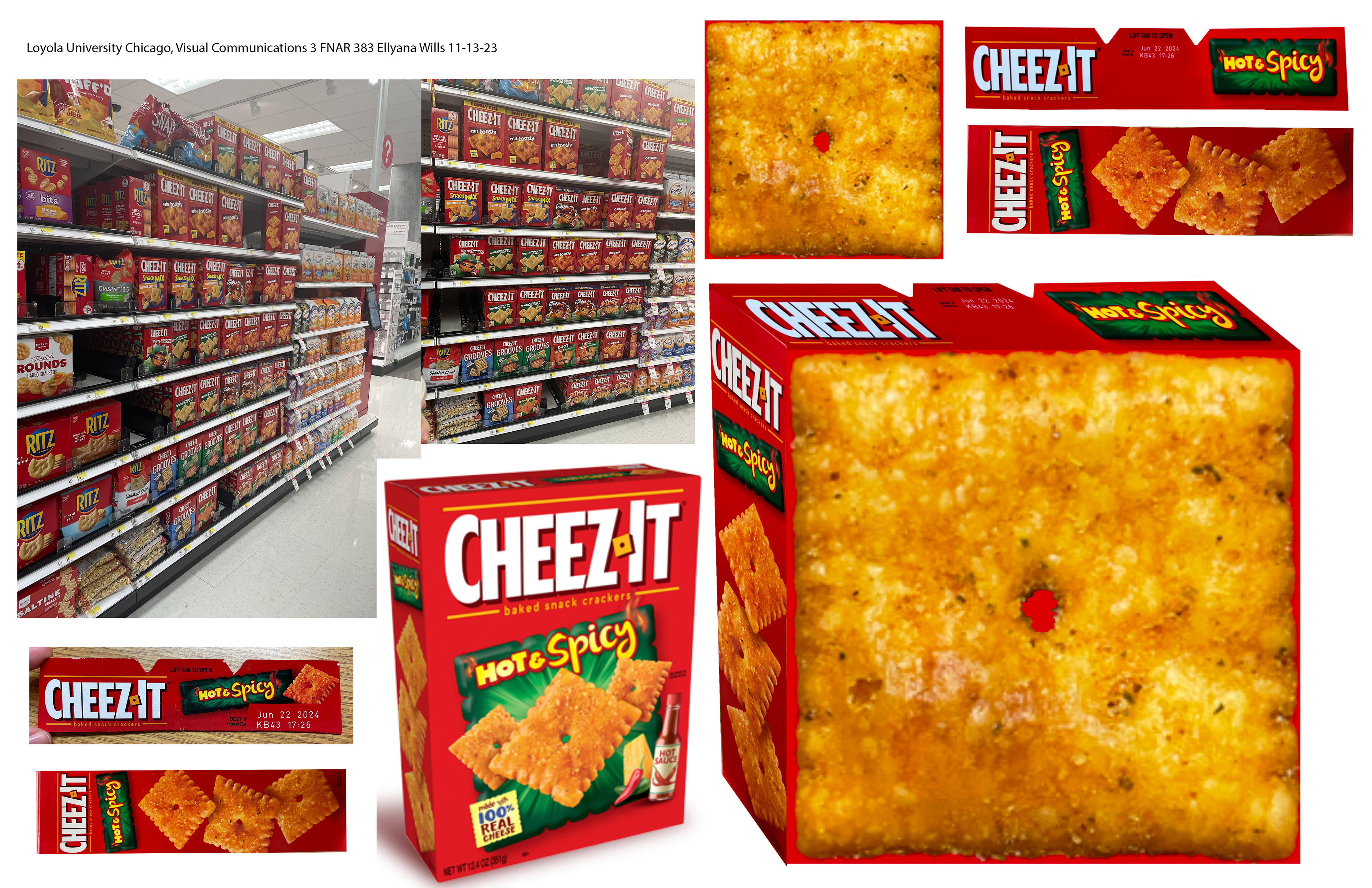 Cheez it repackaging