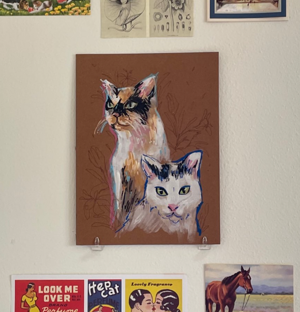 guache painting