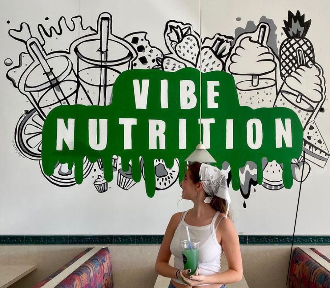 Mural designed and painted by me in Troy, MI 2020
