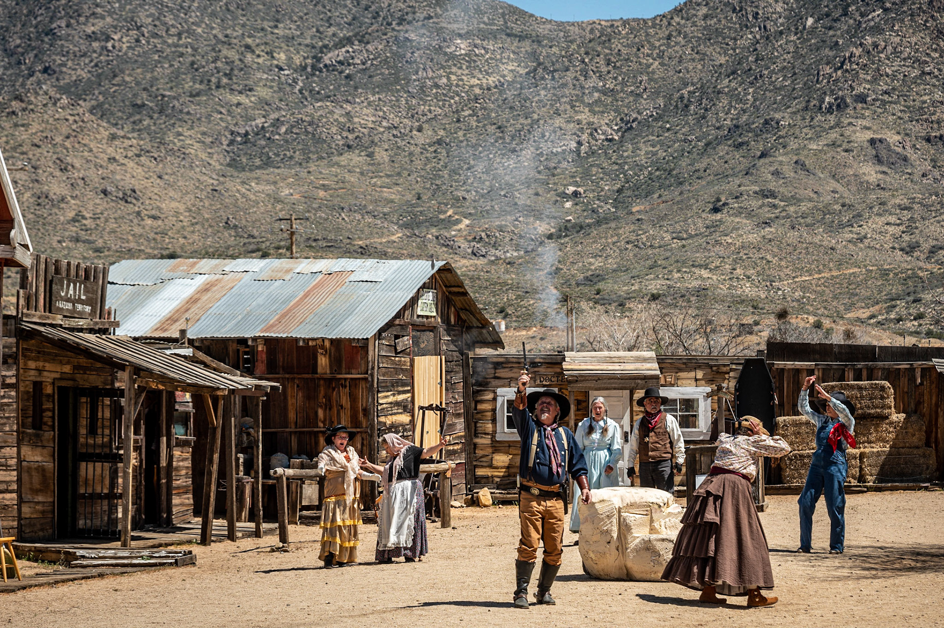 Gunshow in Chloride, Arizona