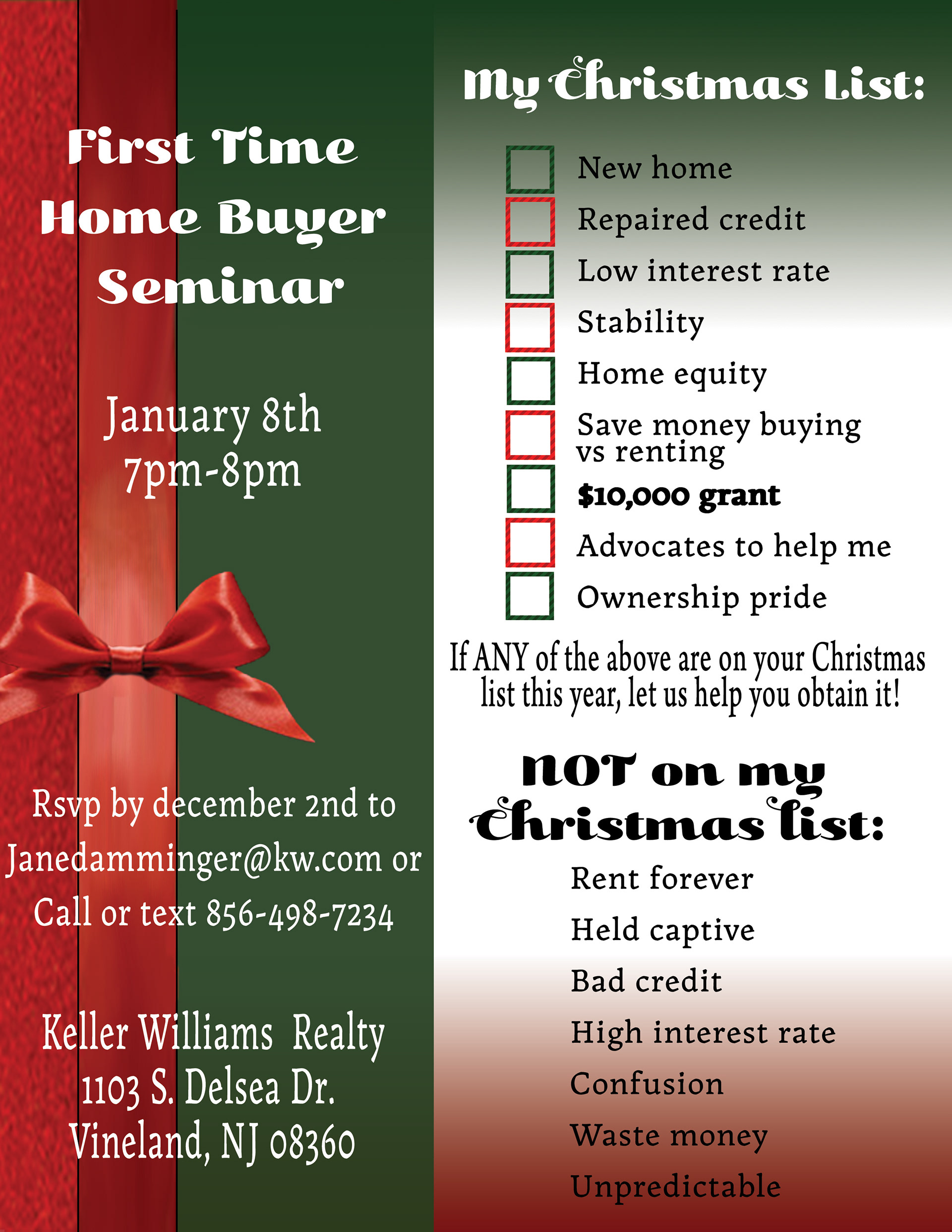 Home Buying Flyer