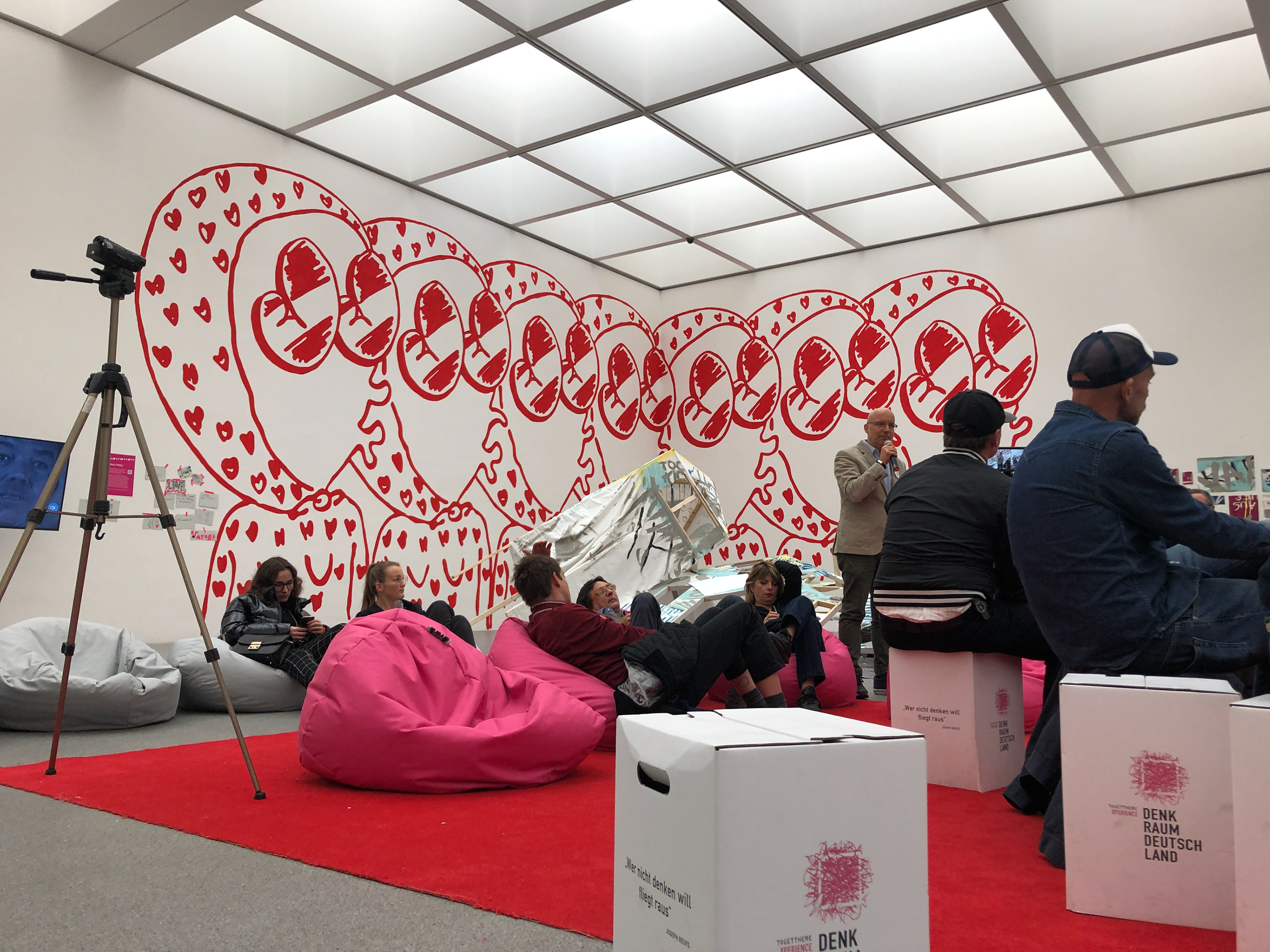 Beate Passow @ Denkraum Deutschland, Pinakothek der Moderne 