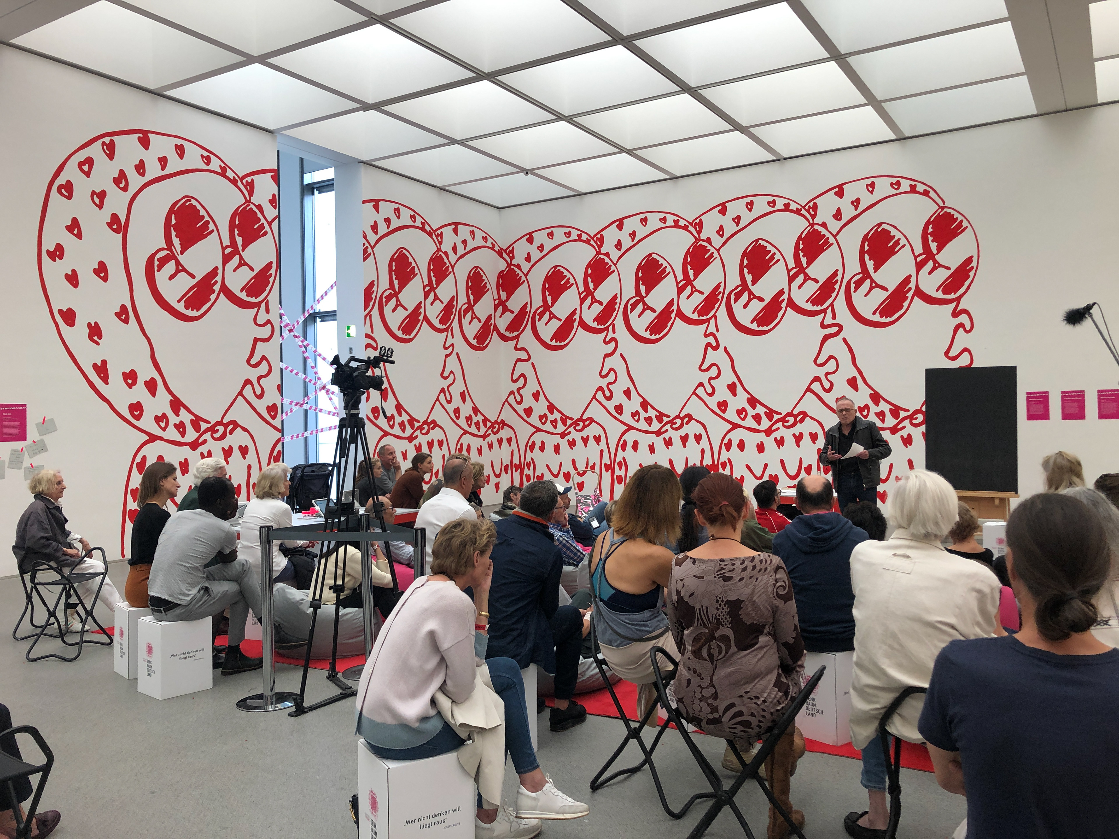 Johannes Stüttgen @ Denkraum Deutschland, Pinakothek der Moderne 