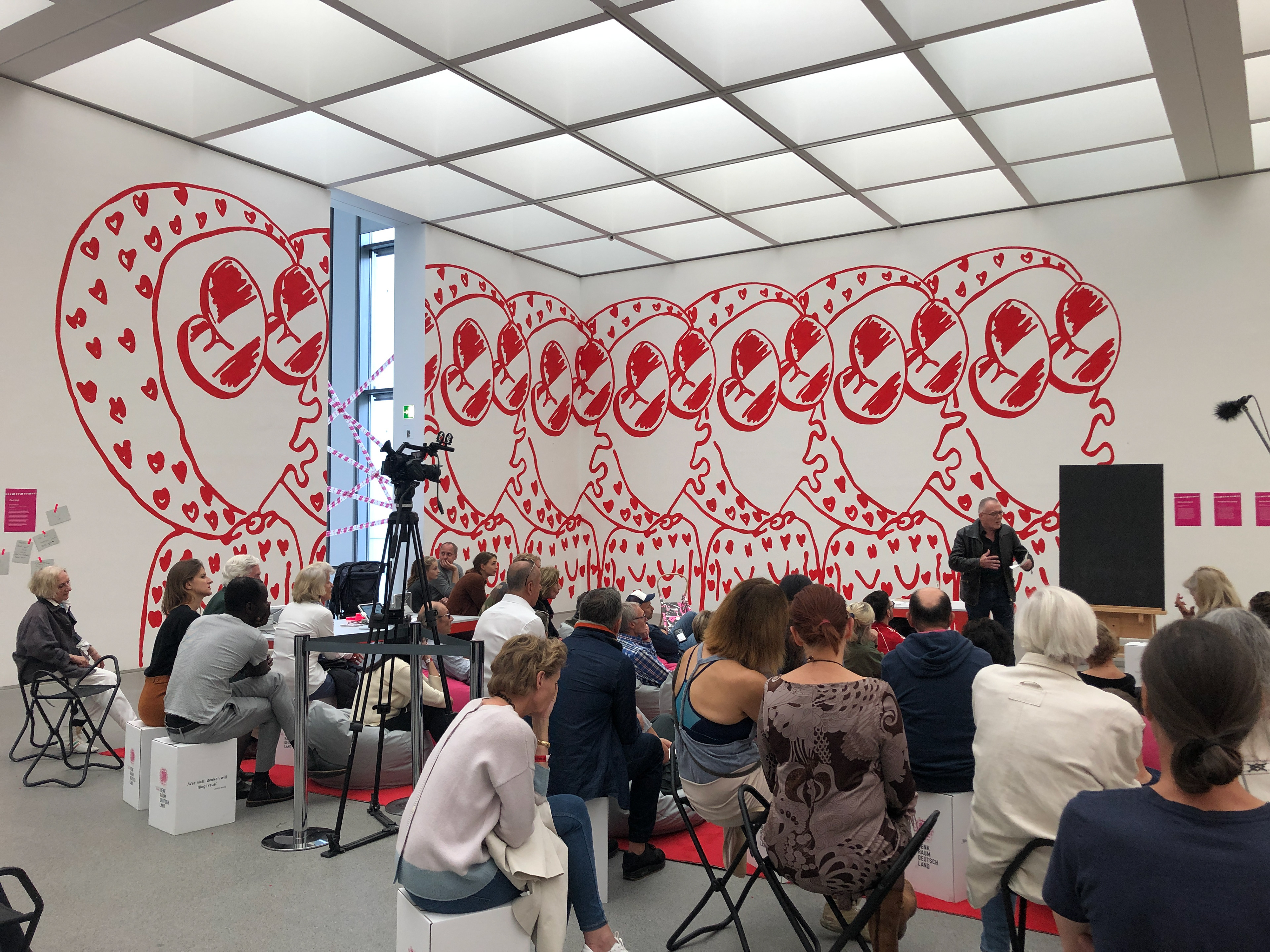 Johannes Stüttgen @ Denkraum Deutschland, Pinakothek der Moderne 