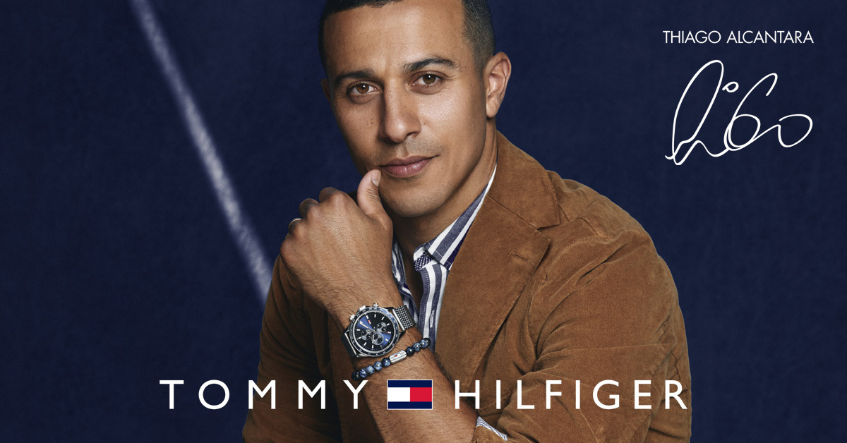 Thiago Alcántara for Tommy Hilfigger