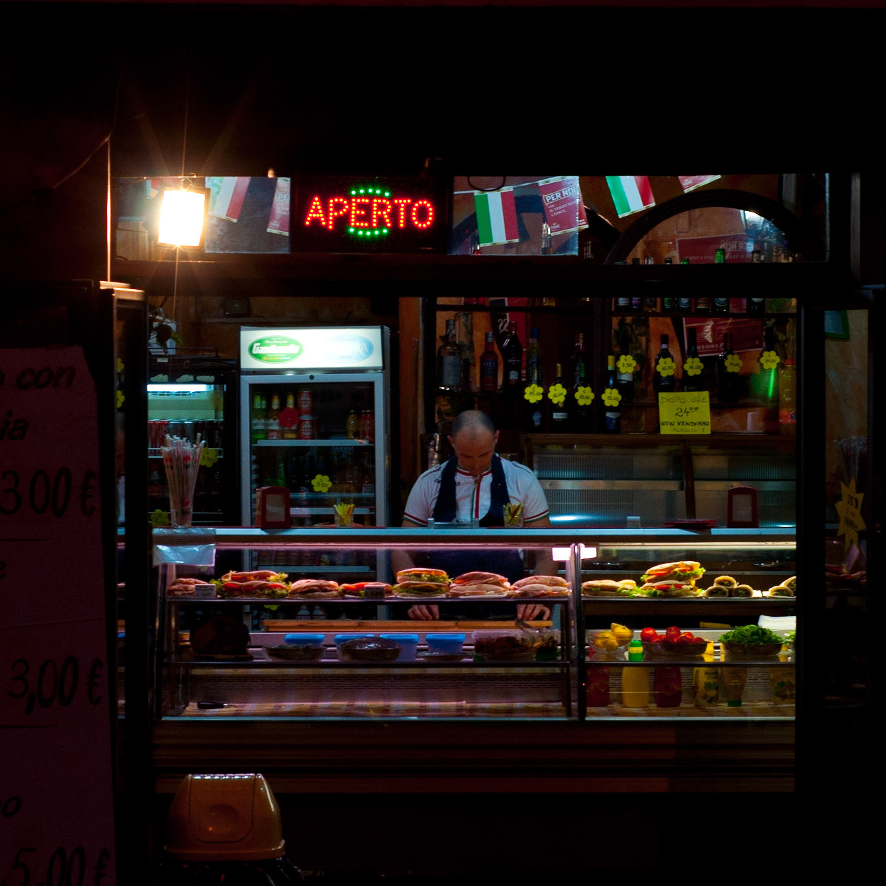 Late Night Food - Rome, Italy