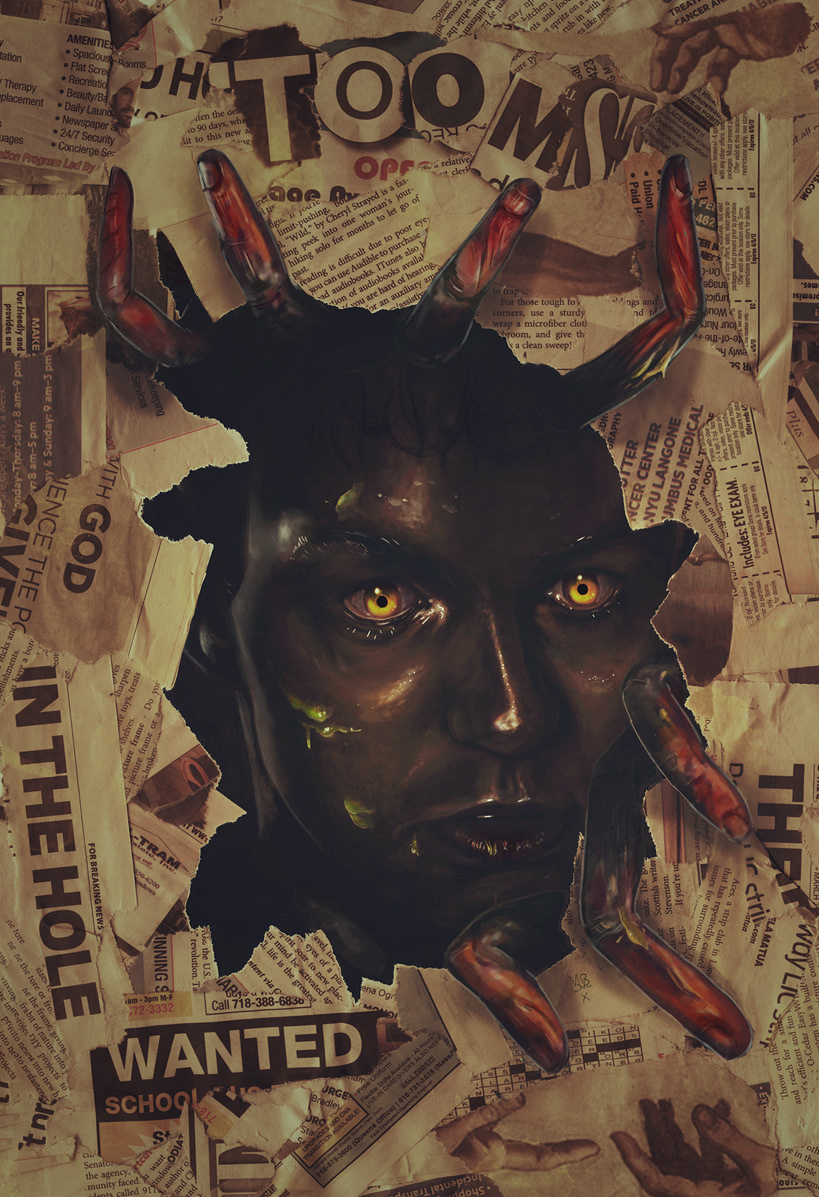 'Tooms' 2018, based on The X-Files and created for Gallery 1988