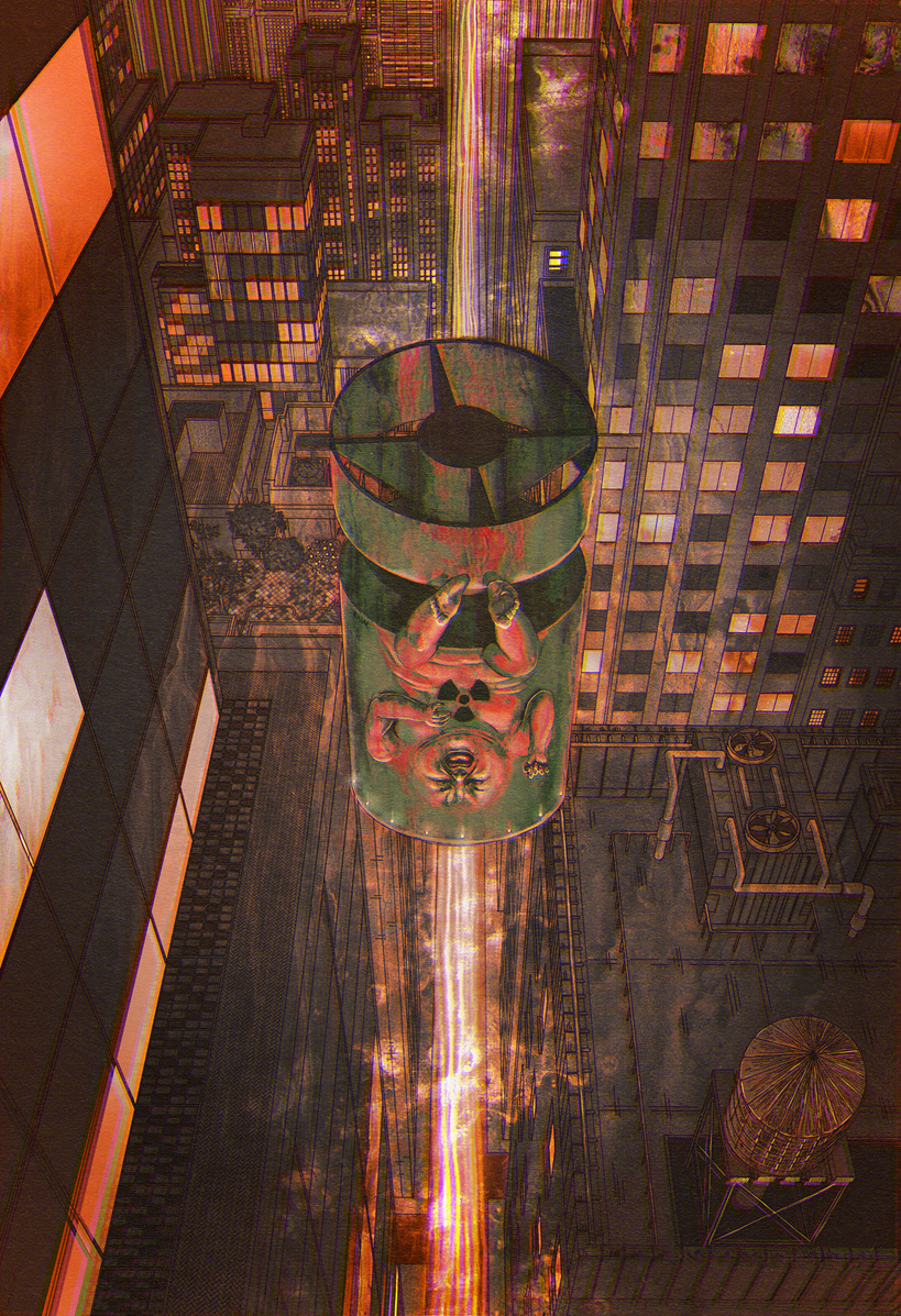 'Atom Bomb Baby' 2020, personal piece