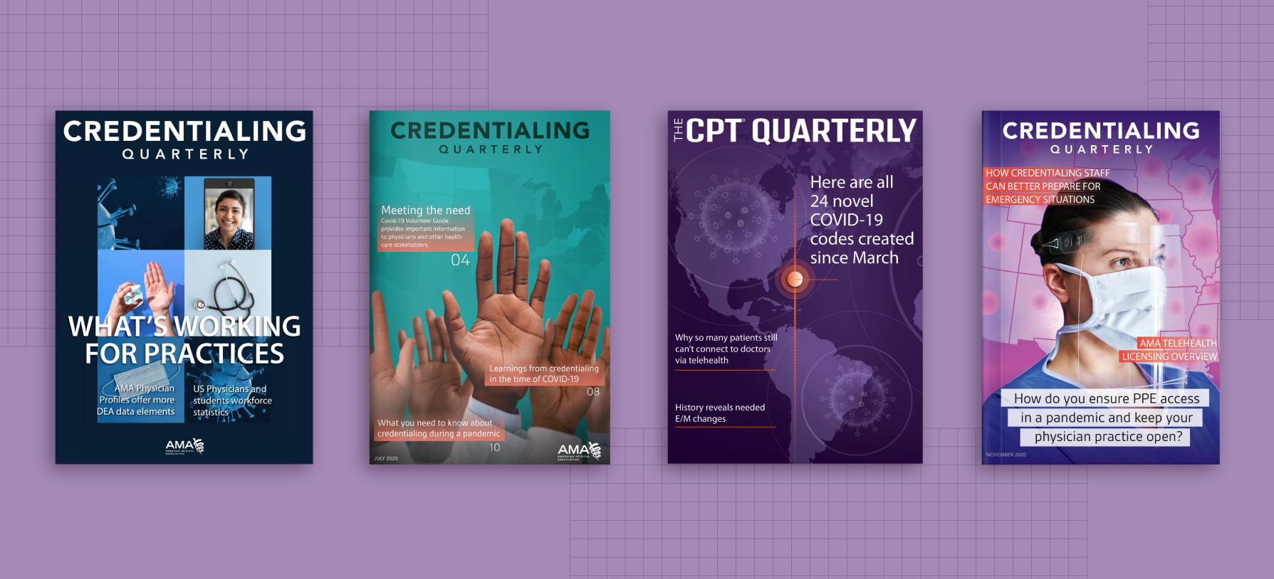 Medical coding newsletters: Credentialing Quarterly and CPT Quarterly