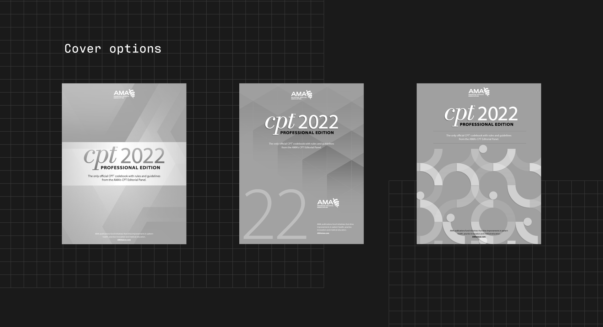 Book cover design options