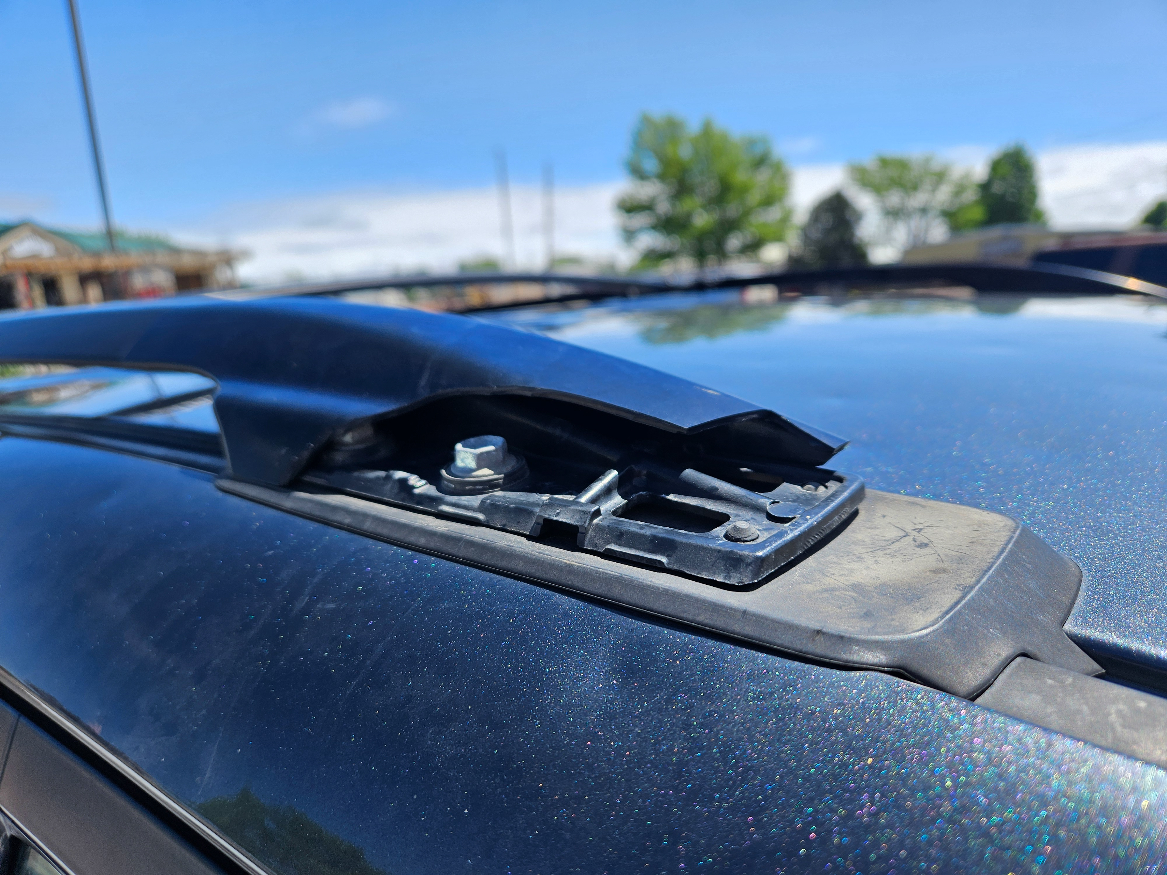 Hail damage from May 20th nocturnal supercell in eastern CO