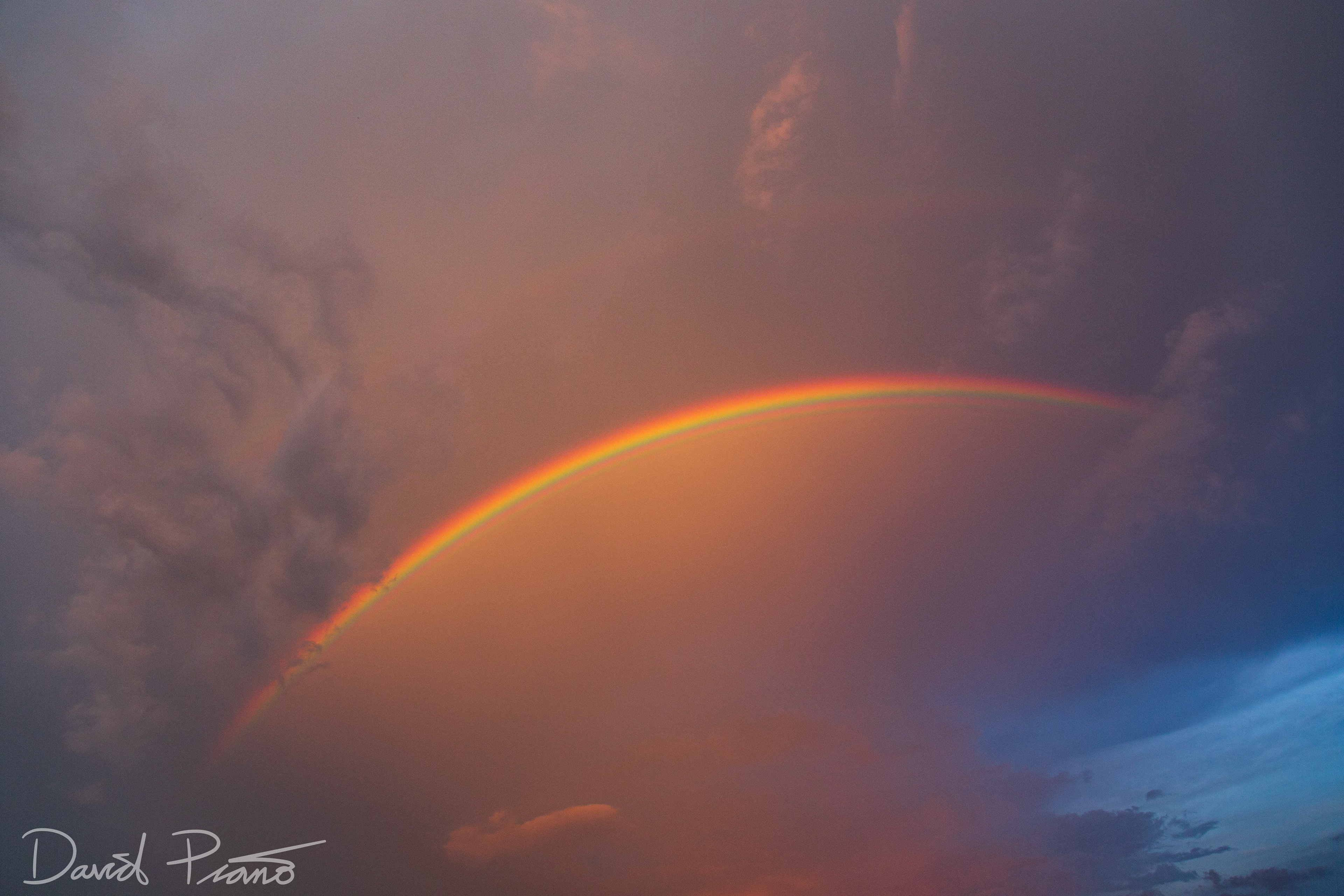 Spectacular Supernumerary Sunset Rainbow - Drumbo, ON - 07/05/2019