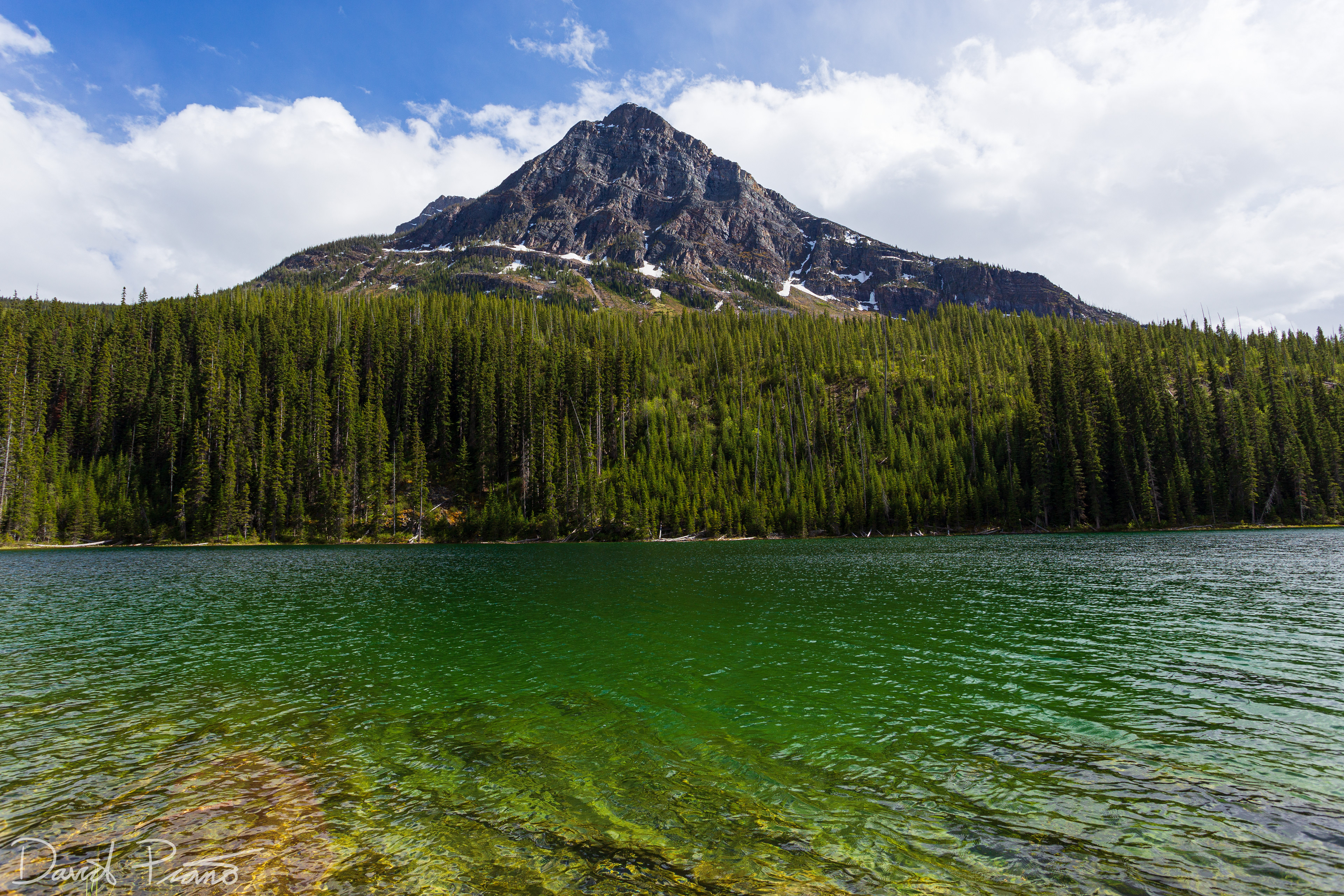 Vista Lake and Storm Mountain, Banff National Park - June 2021